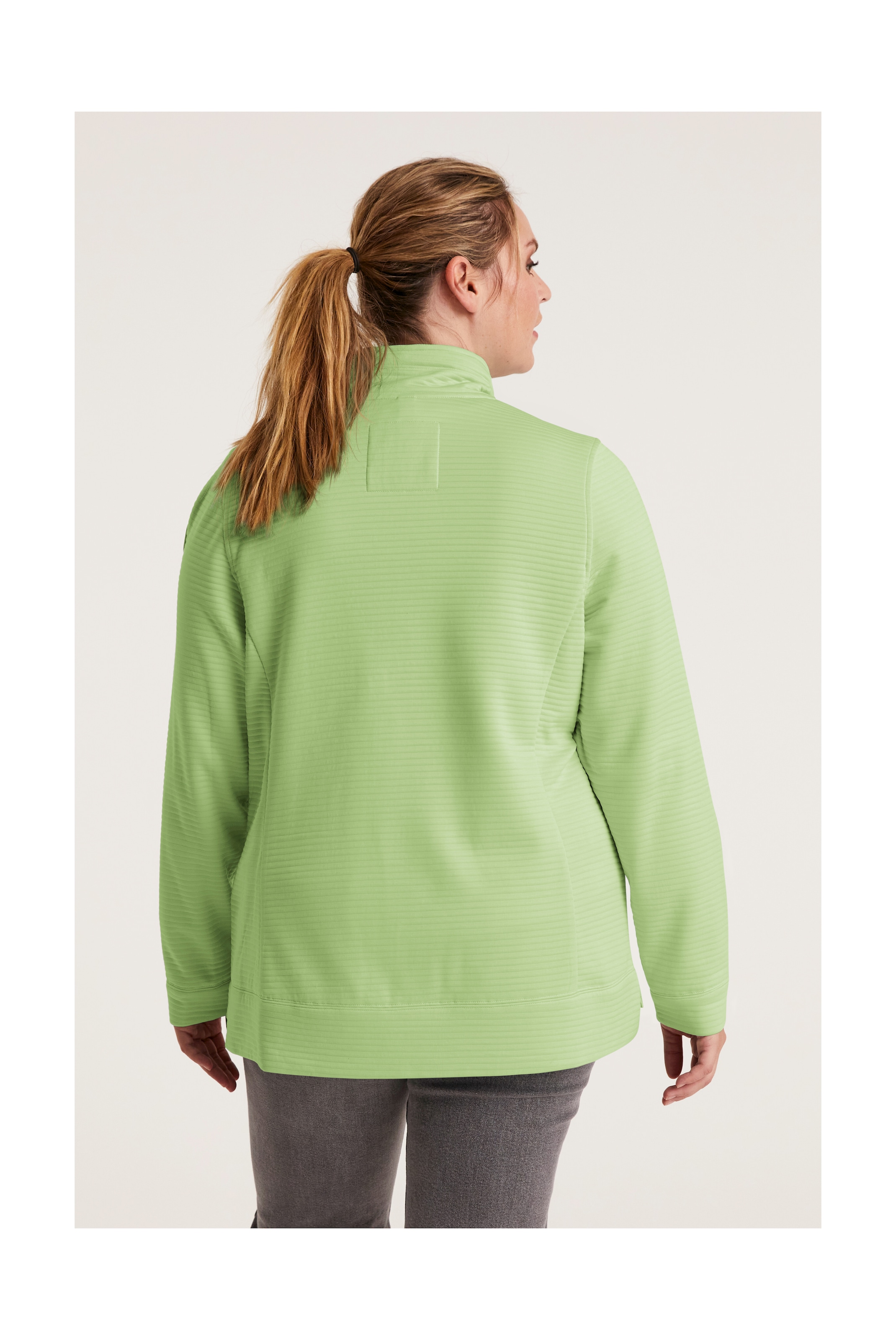 STOY Strickjacke »STS 13 WMN FLX JCKT«, Leichte Powerstretchjacke mit 4-Wege-Stretch und Kinnschutz