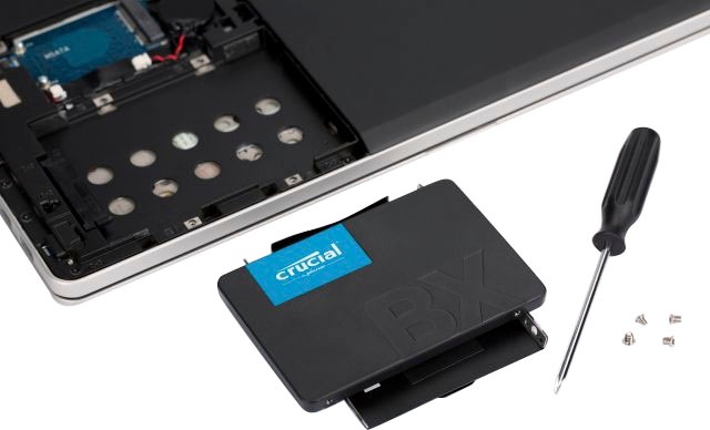 Crucial interne SSD »BX500 3D NAND SATA 480GB«, 2,5 Zoll, Anschluss SATA