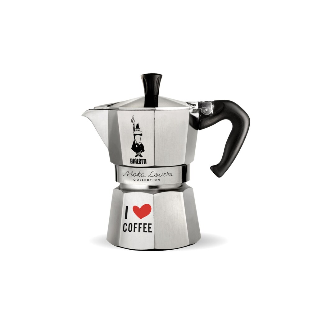BIALETTI Kaffeekanne »I love Coffe«