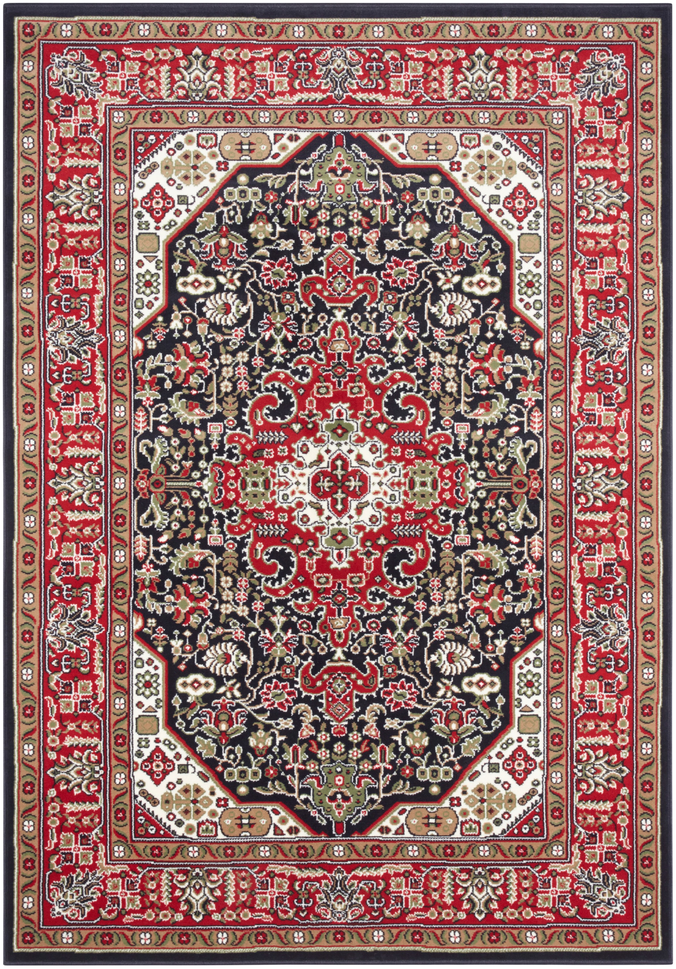 NOURISTAN Teppich »Skazar Isfahan«, rechteckig, 9 mm Höhe, Kurzflor, Orient, Läufer, Vintage, Esszimmer, Wohnzimmer, Flur