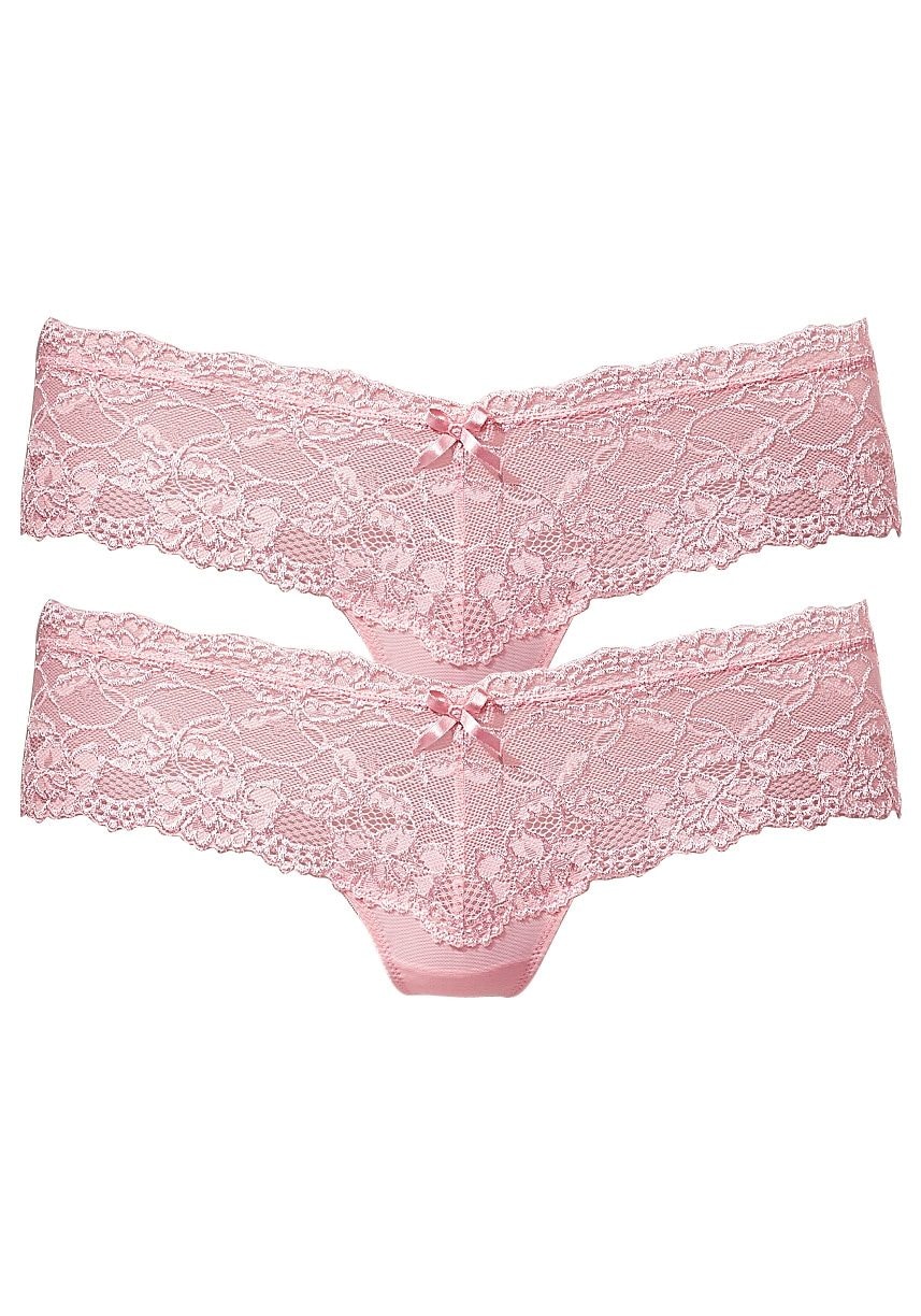 Vivance Panty, (Packung, 2 Stück), aus elastischer Spitze, sexy Dessous  online shoppen bei Jelmoli-Versand Schweiz