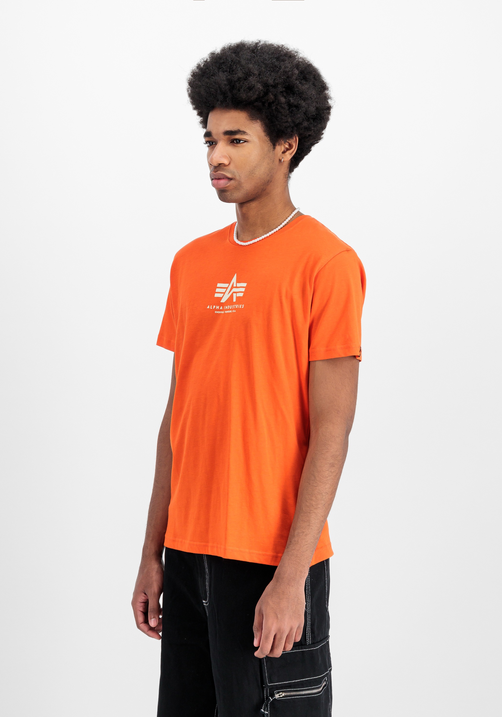 Alpha Industries T-Shirt »Alpha Industries Men - T-Shirts Basic T-Shirt ML«
