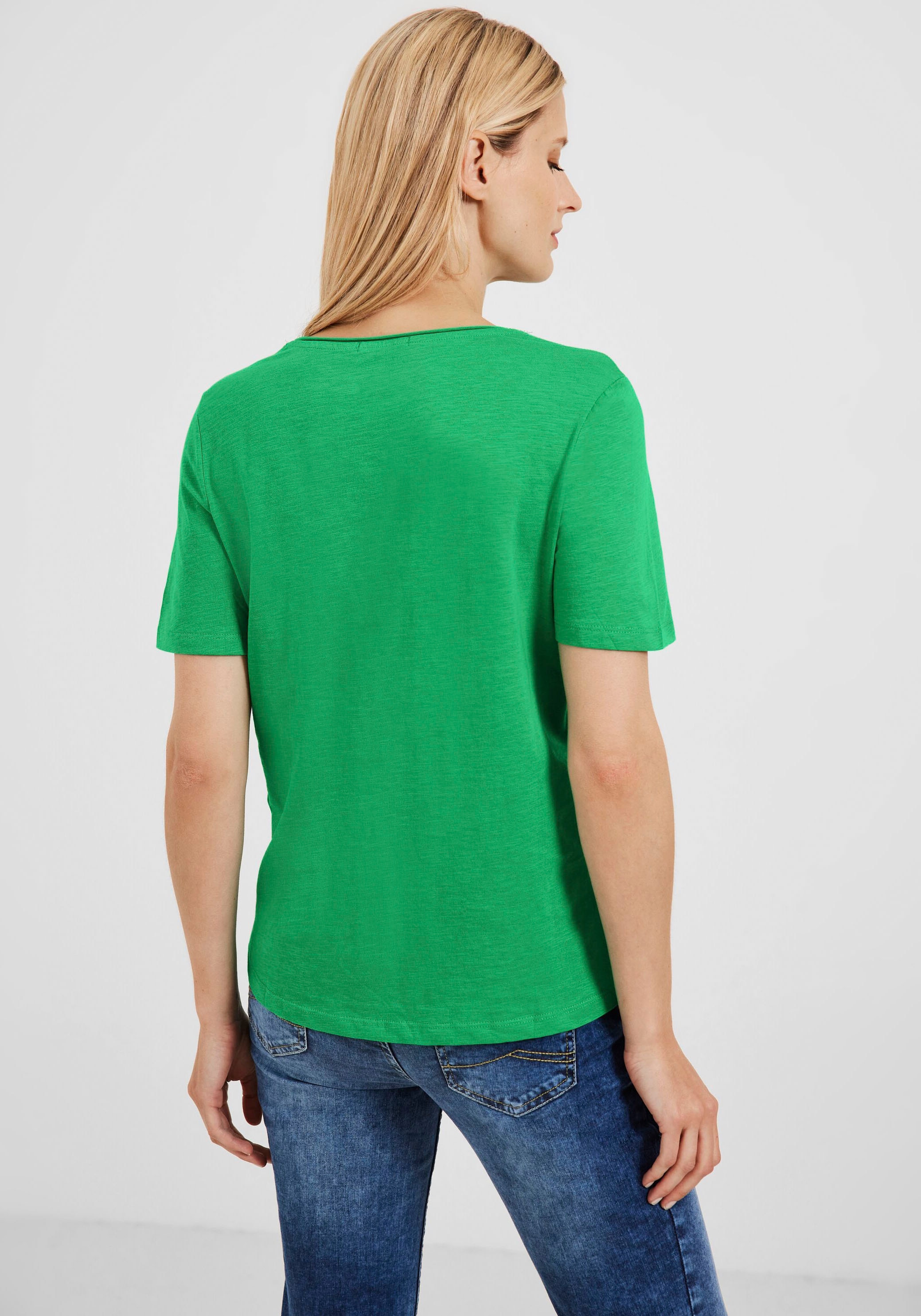 Cecil T-Shirt, im Basic-Style Jelmoli-Versand bei Schweiz online shoppen