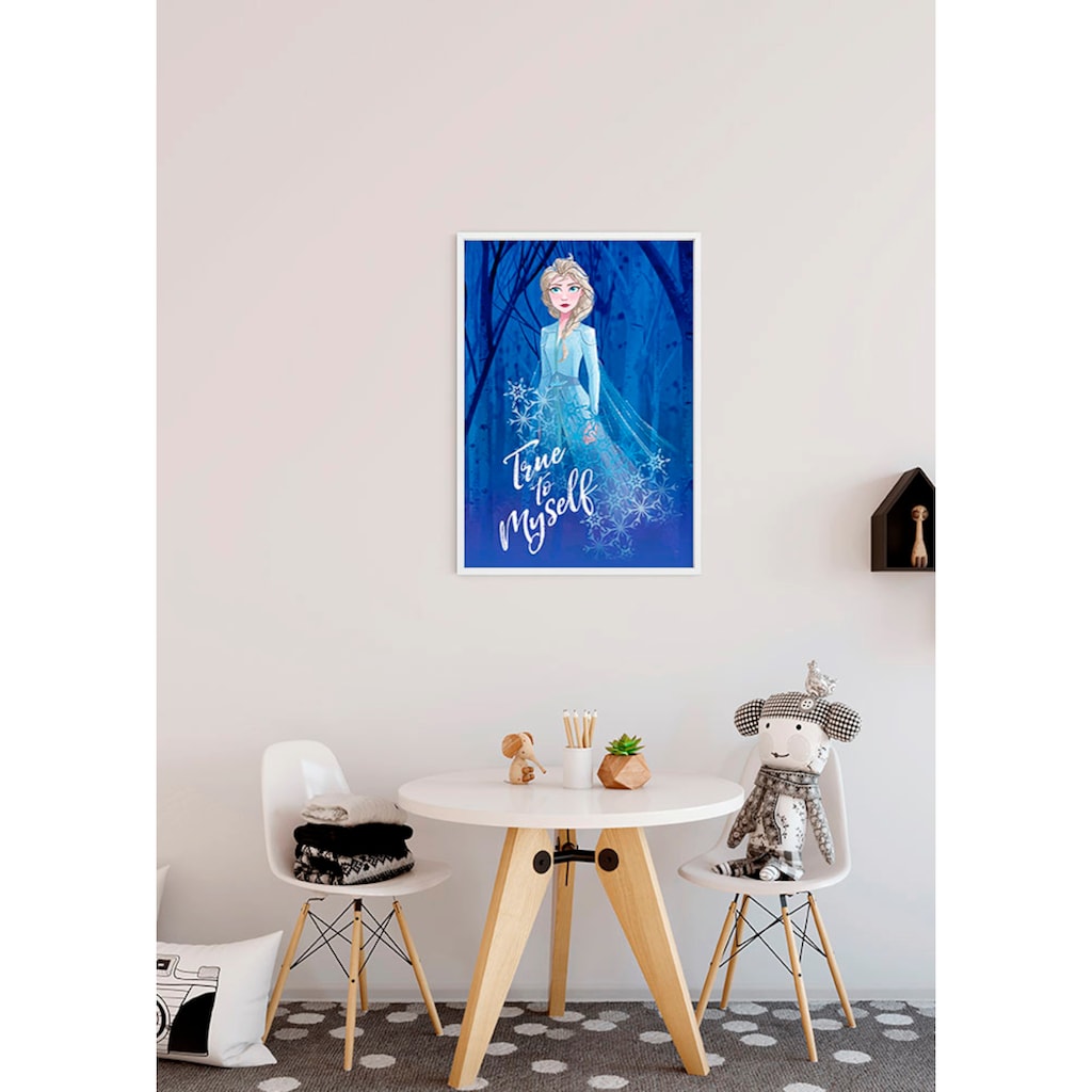 Komar Poster »Frozen 2 Elsa true to myself«, Disney, (1 St.)