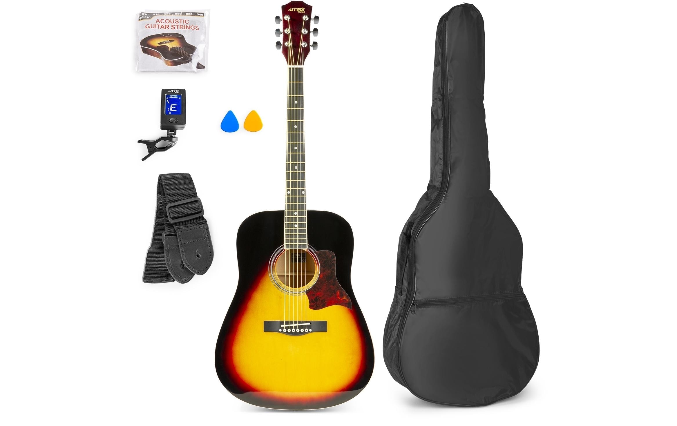 Westerngitarre »SoloJam Set – Sunburst«