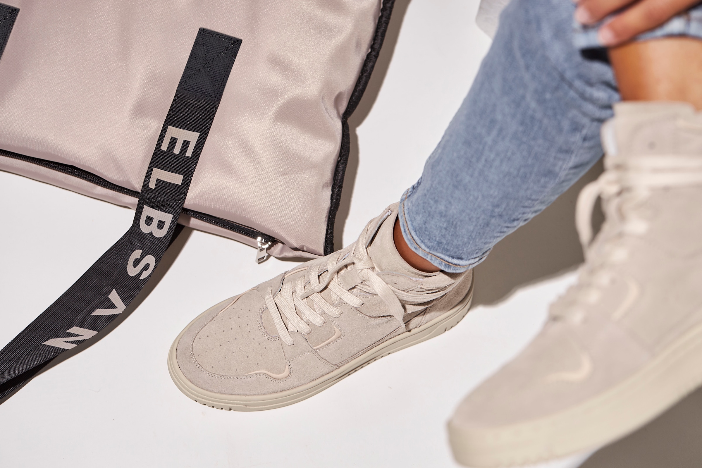 Elbsand Shopper »Schultertasche«, grosse Handtasche, Henkeltasche, Tragetasche, Badetasche VEGAN