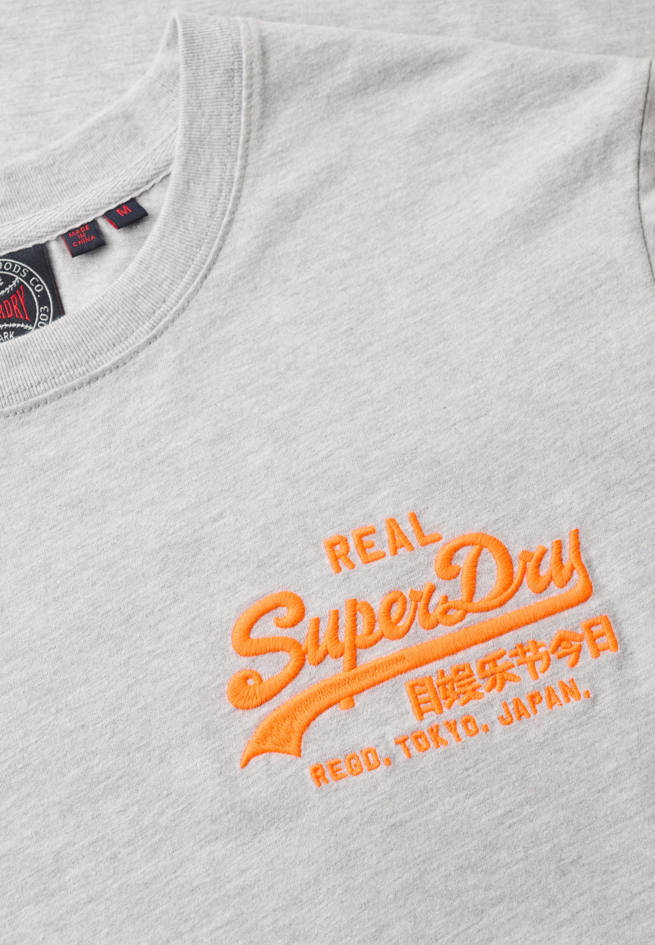 Superdry Rundhalsshirt »VL EMBROIDERED RELAXED TEE«
