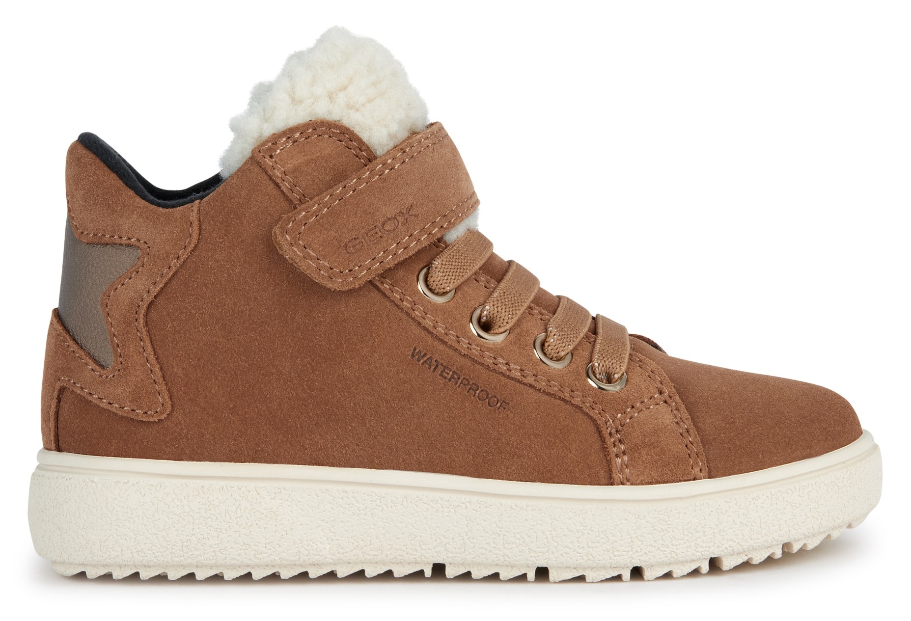 Geox Winterboots »J THELEVEN GIRL WPF«, Sneaker, Kinderstiefel mit Stern-Applikation