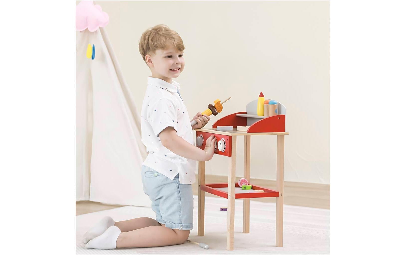 Viga® Holzspielzeug Spielküche »Grill«