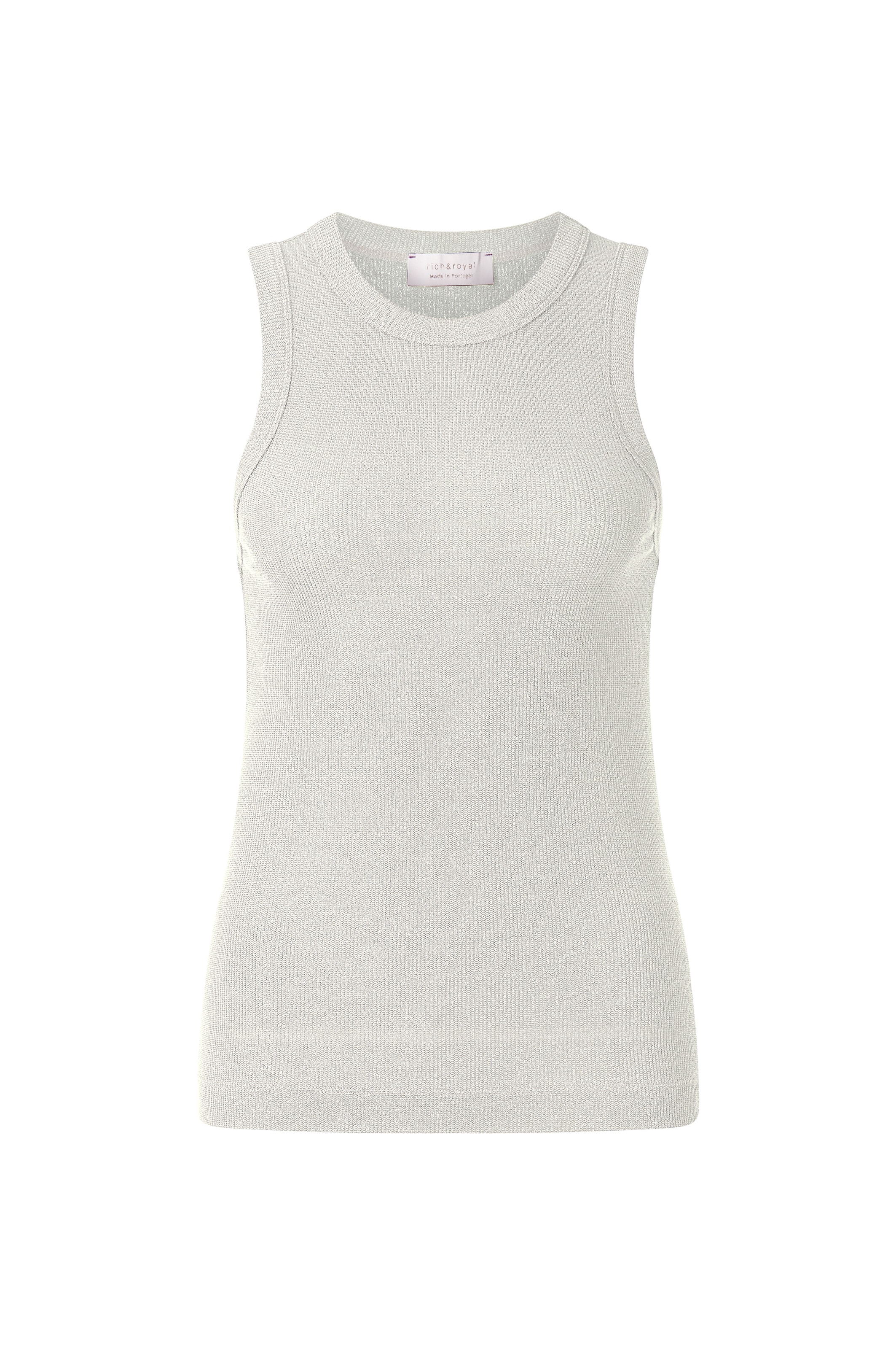 Rich & Royal Tanktop »NOS EV R Top«, mit metallischen Fasern