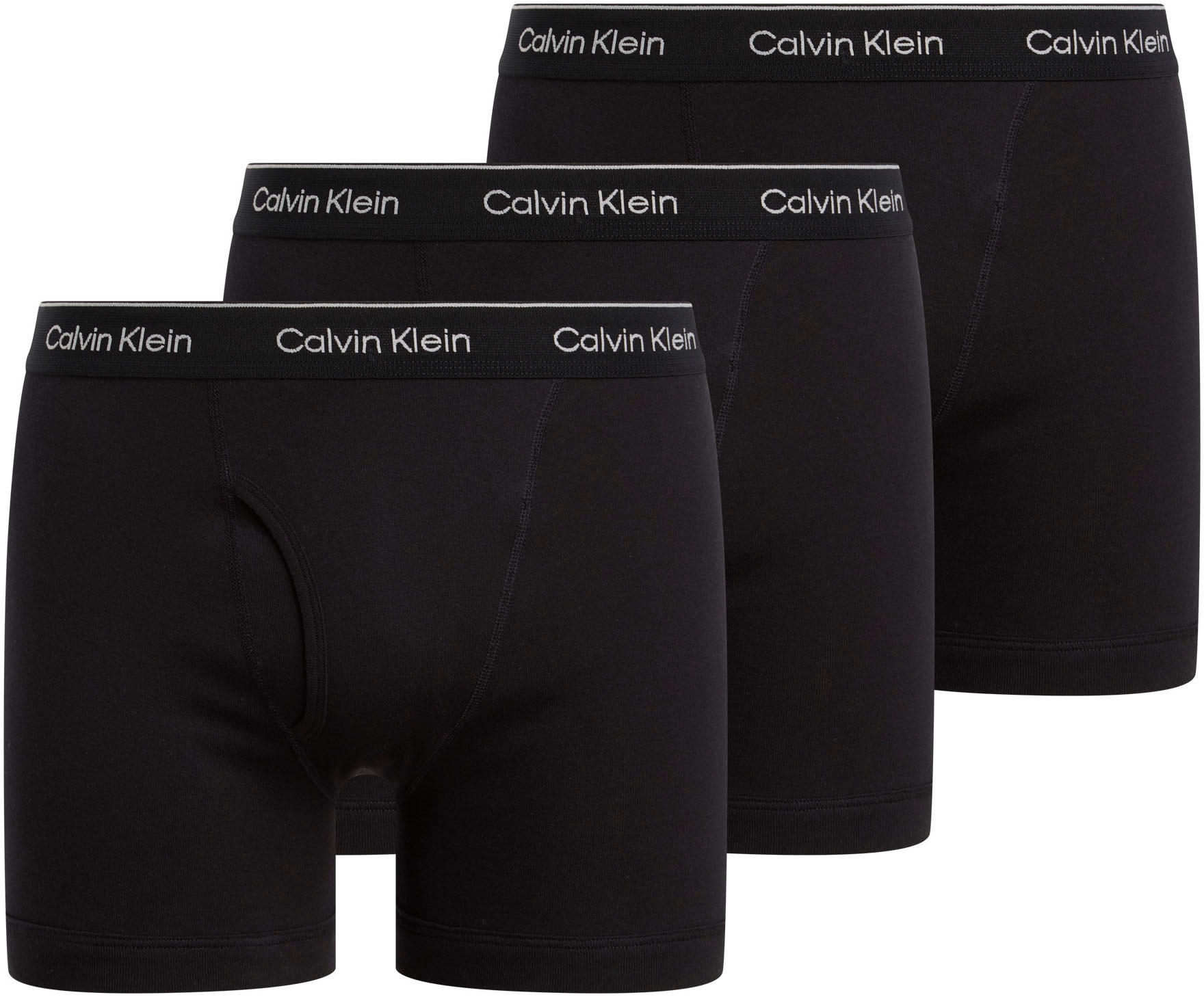 Calvin Klein Underwear Boxer »BOXER BRIEF 3PK« Packung, 3er-Pack, mit Logo-Elastikbund (3 Stück)