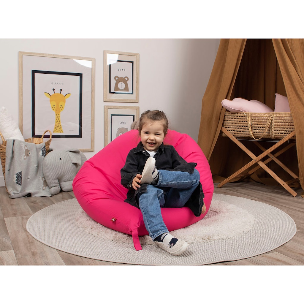 Knorrtoys® Sitzsack »Jugend, pink«, 75 x 100 cm; Made in Europe