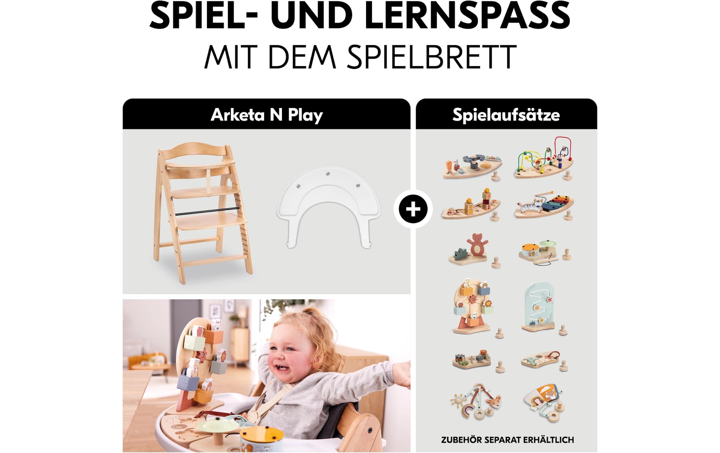 Hauck Hochstuhl »Arketa N Play«
