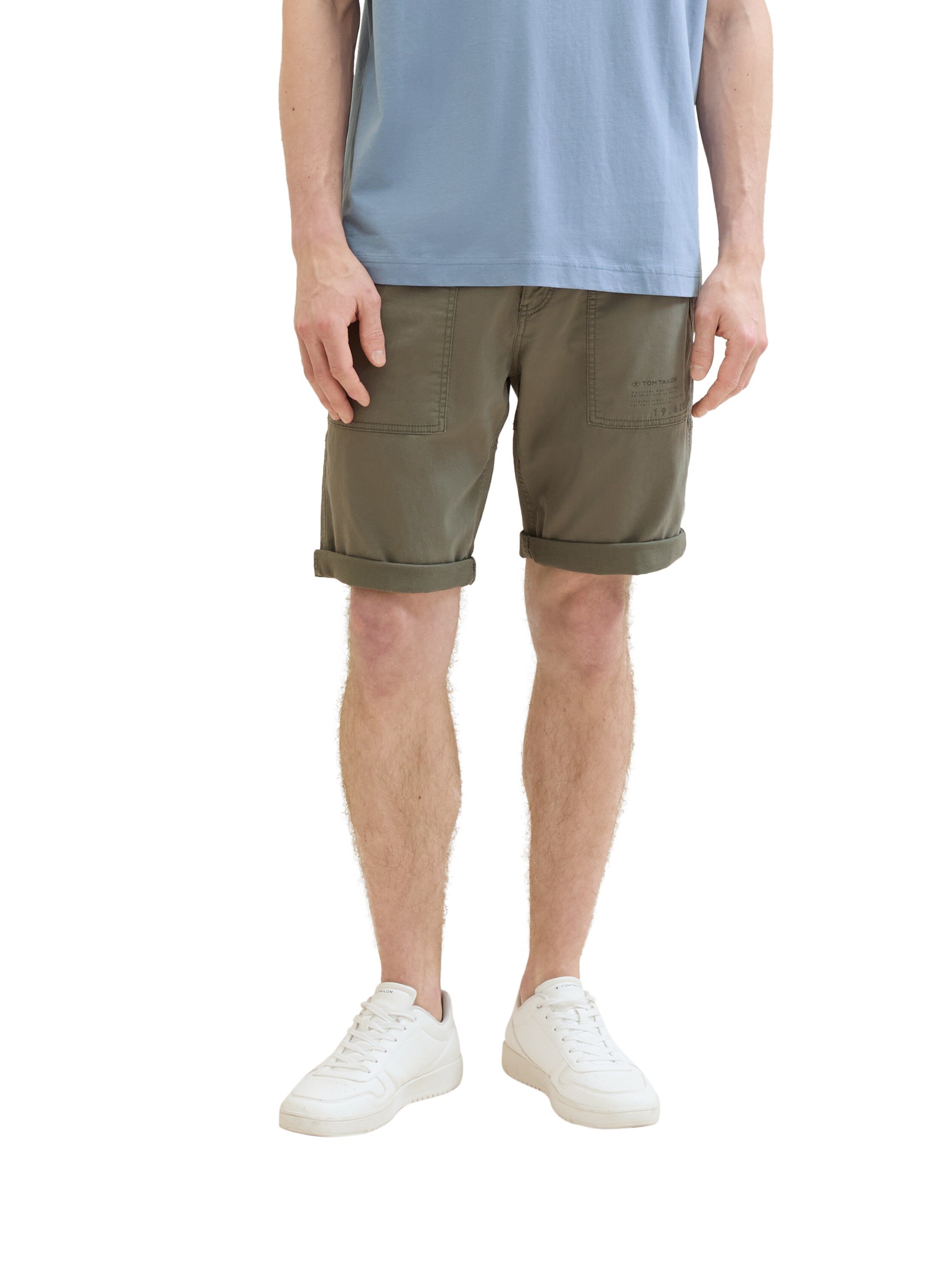 TOM TAILOR Bermudas Sommerhose mit Utility Details