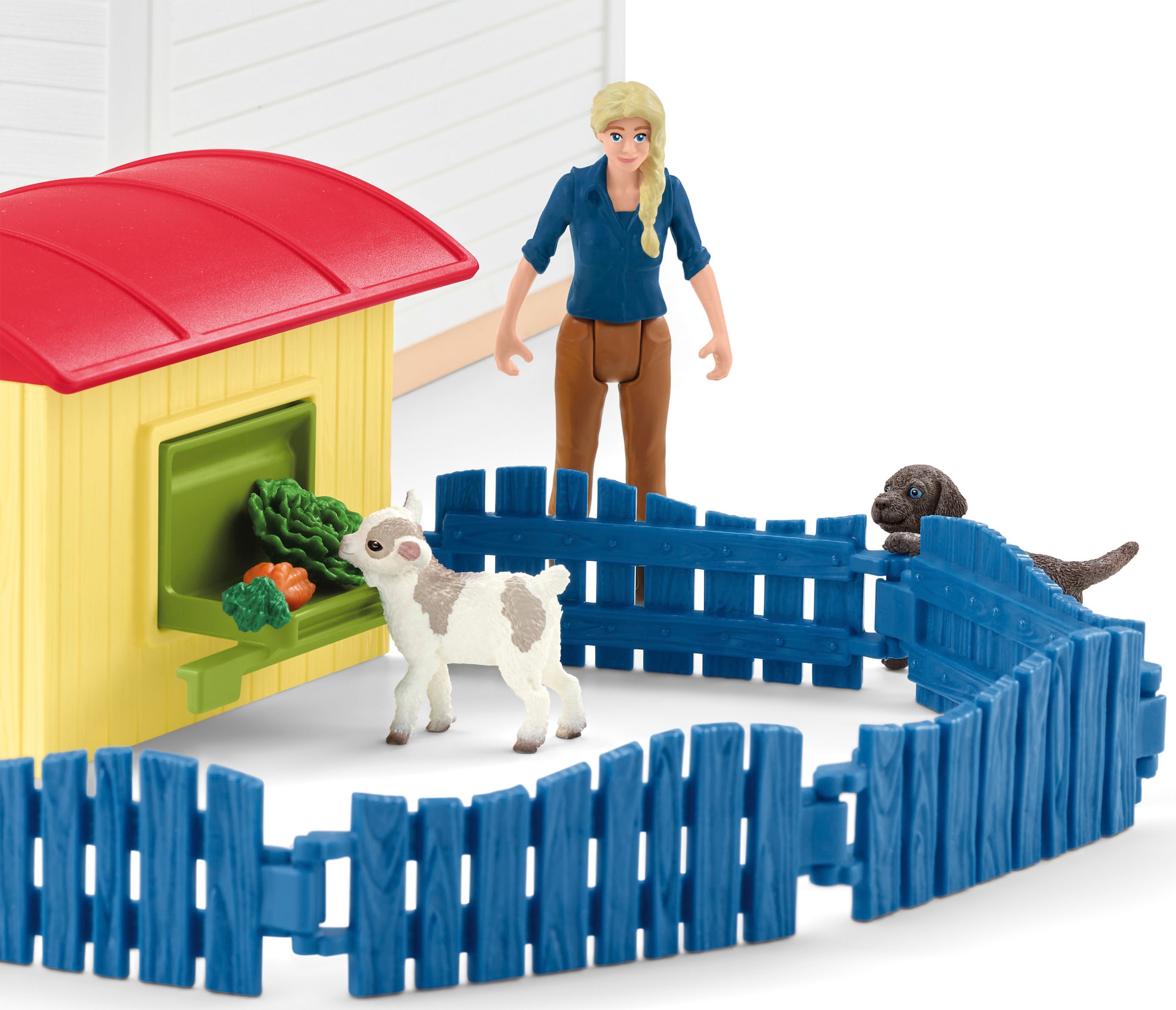 Schleich® Spielwelt »FARM WORLD, Tierhotel (42607)«, Made in Europe