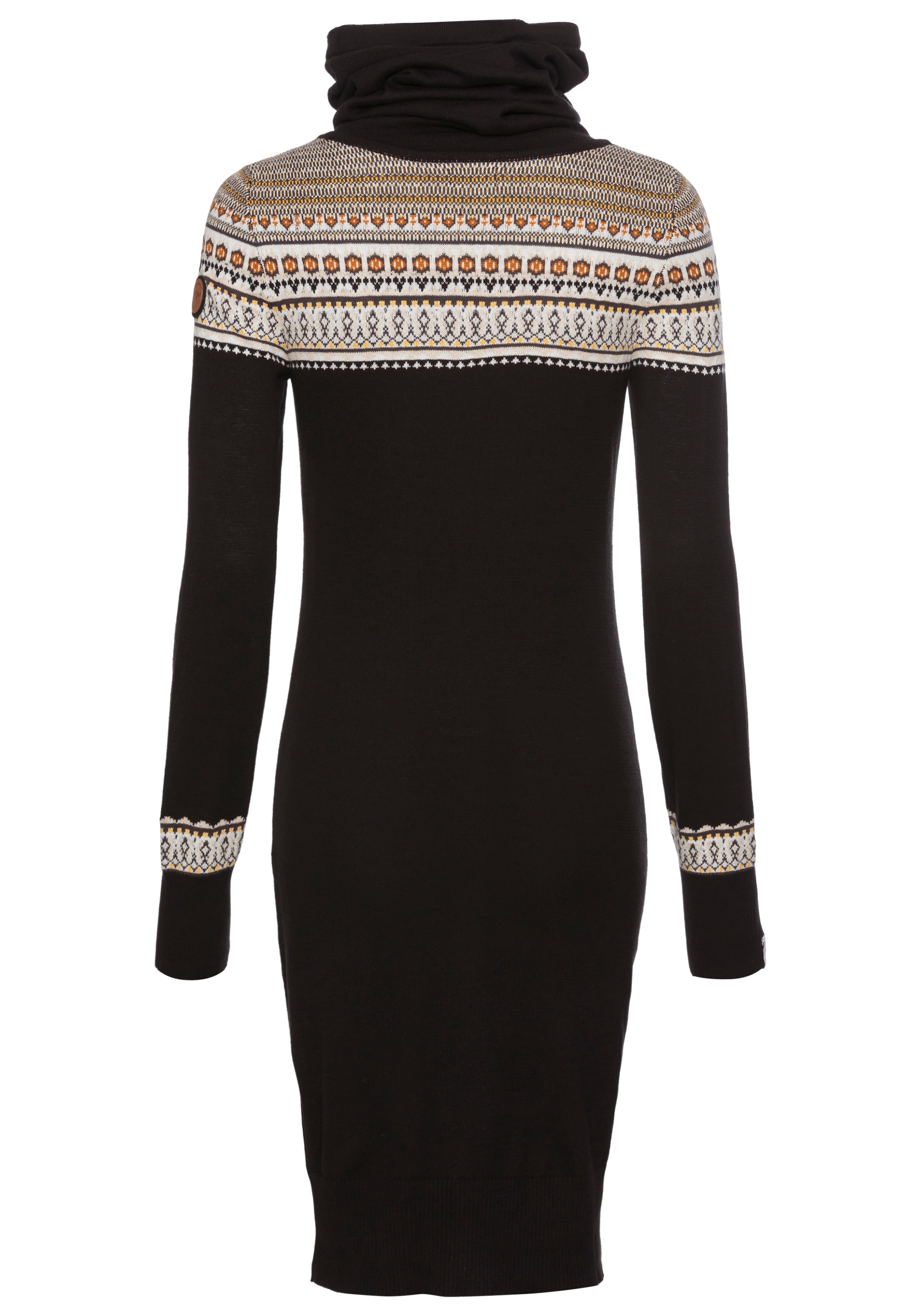 KangaROOS Strickkleid, mit Norwegermuster