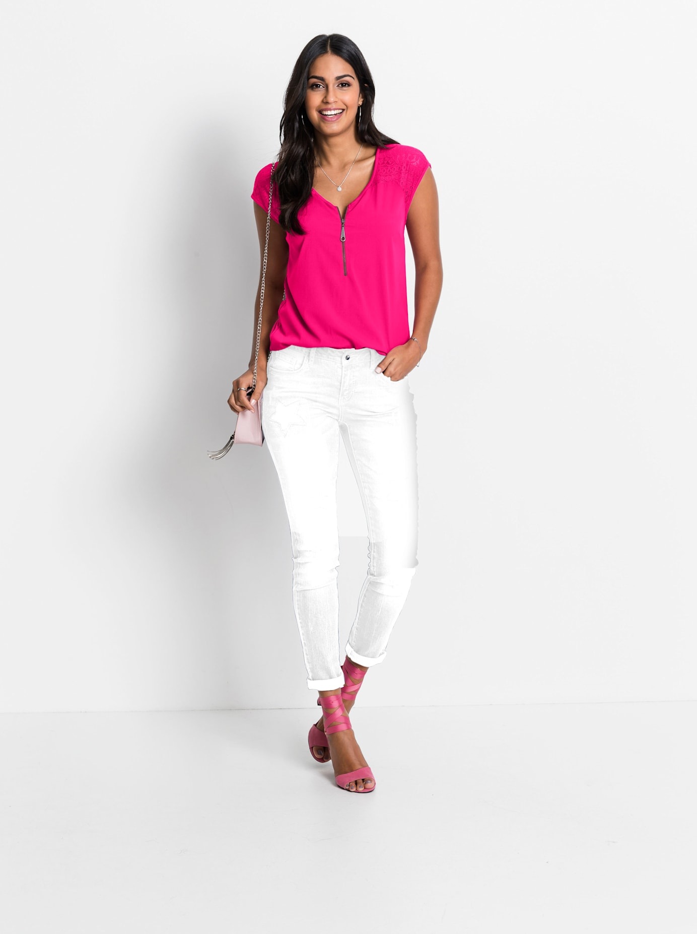 Inspirationen V-Shirt »Shirt« 1 Stk.