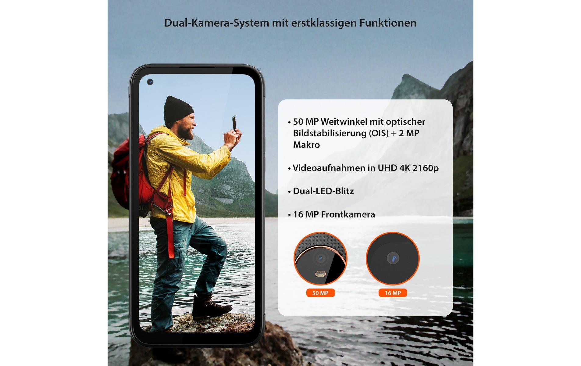 Gigaset Smartphone »128 GB Titanium«, Schwarz