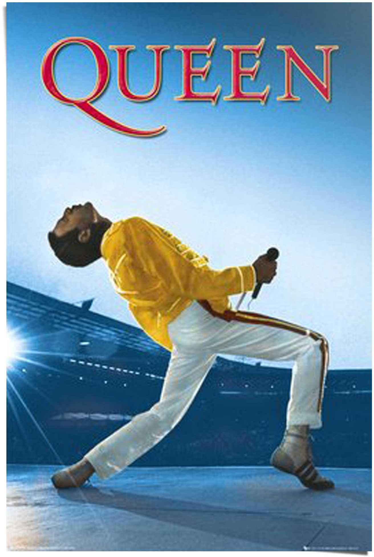 ❤ Reinders! Poster »Queen Freddie Mercury - Wembley-Stadion - Musik - Queen  Album«, (1 St.) bestellen im Jelmoli-Online Shop