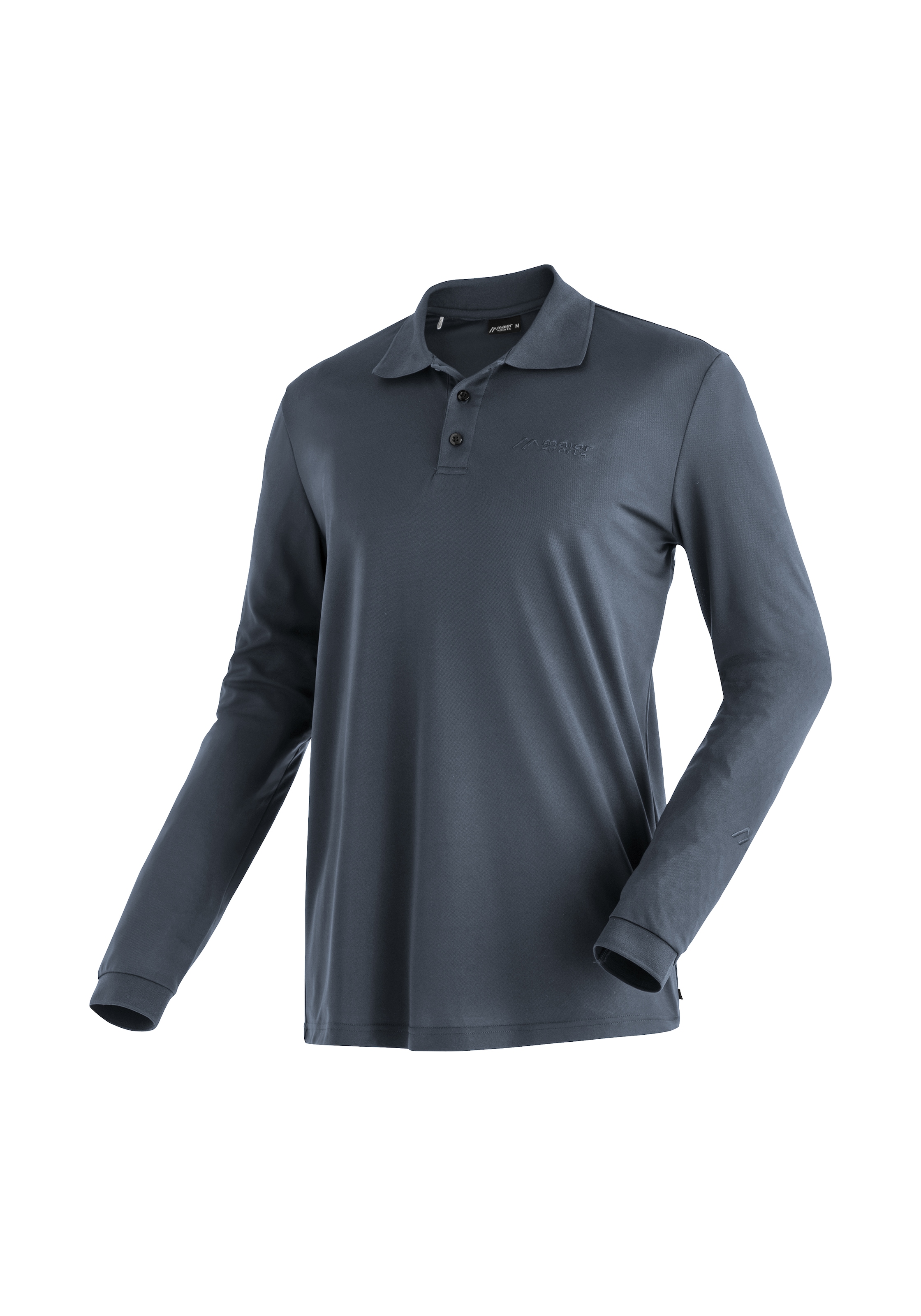Maier Sports Poloshirt »Ulrich L/S«, mit kaufen Hemdkragen Herren Jelmoli-Versand online Langarmshirt 