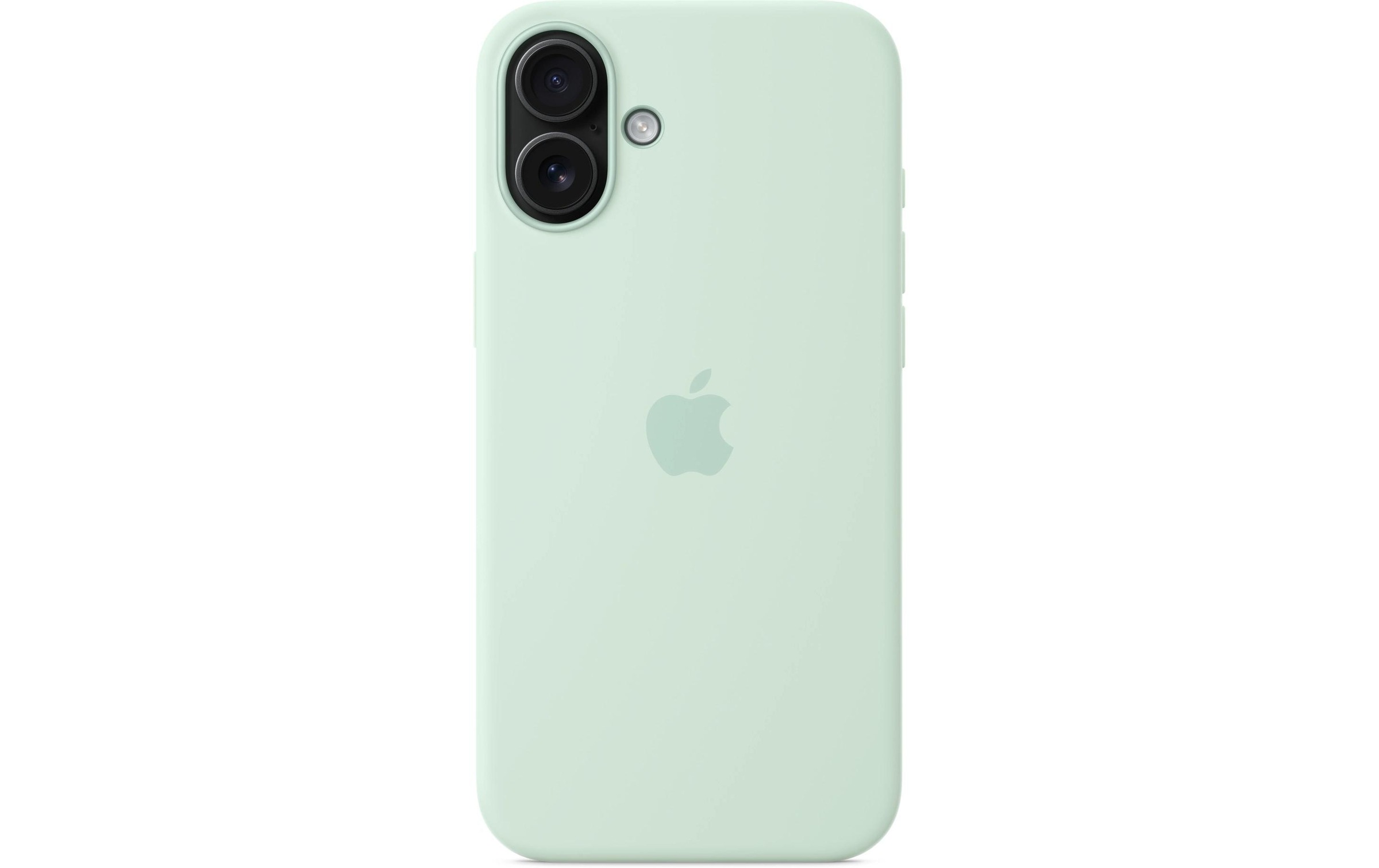 Apple Smartphone Silikon Case mit MagSafe, iPhone 16 Plus, Aquamarin