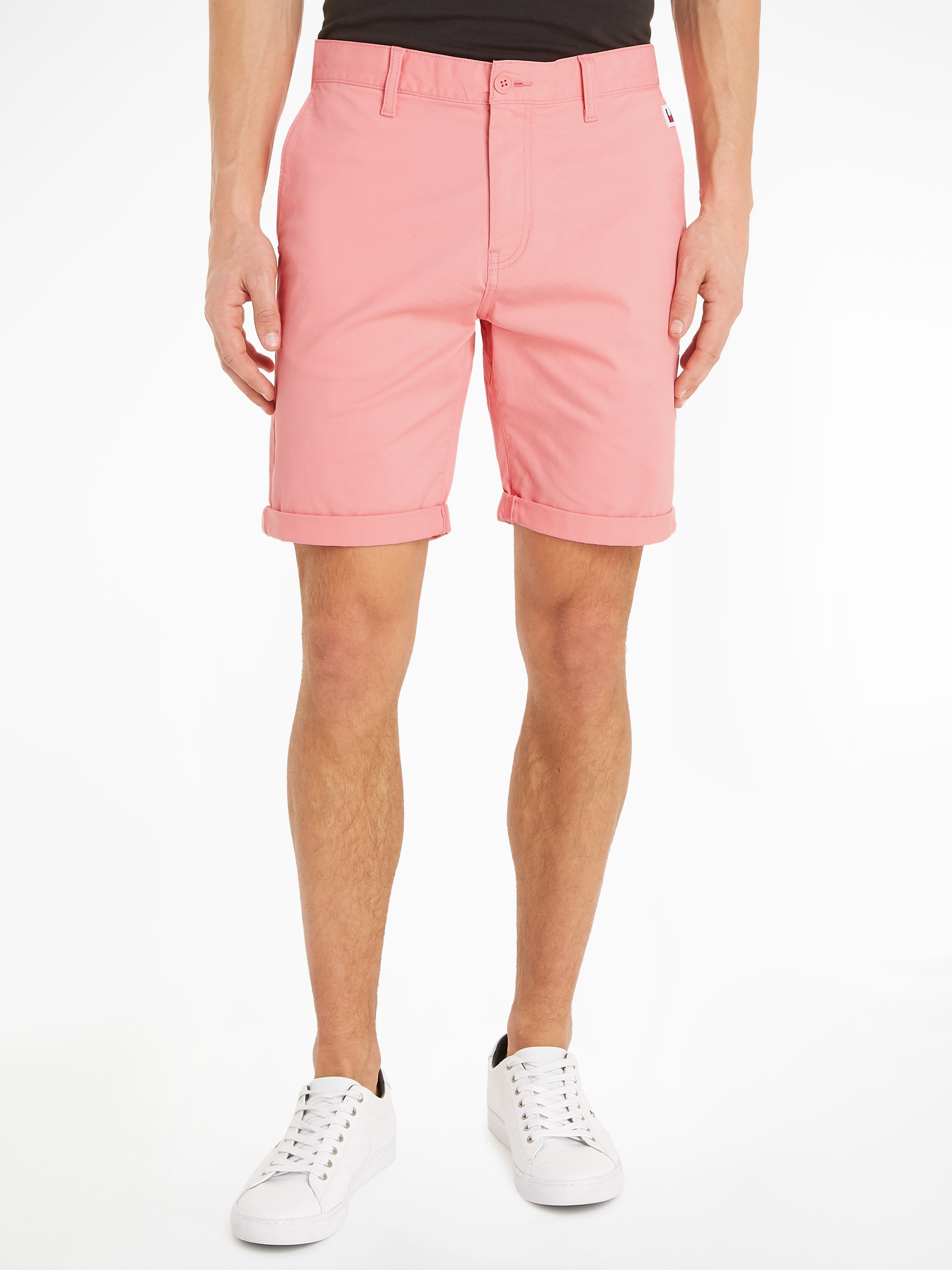 Tommy Jeans Chinoshorts »TJM SCANTON SHORT«, Markenstickerei