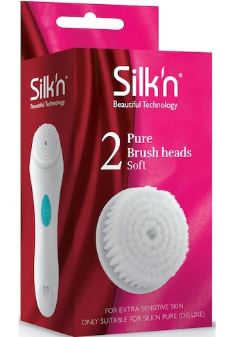 Silk'n Gesichtsbürstenaufsatz »Soft«, (Set, 2 tlg.), für Silk`n Pure und Pure Deluxe kaufen