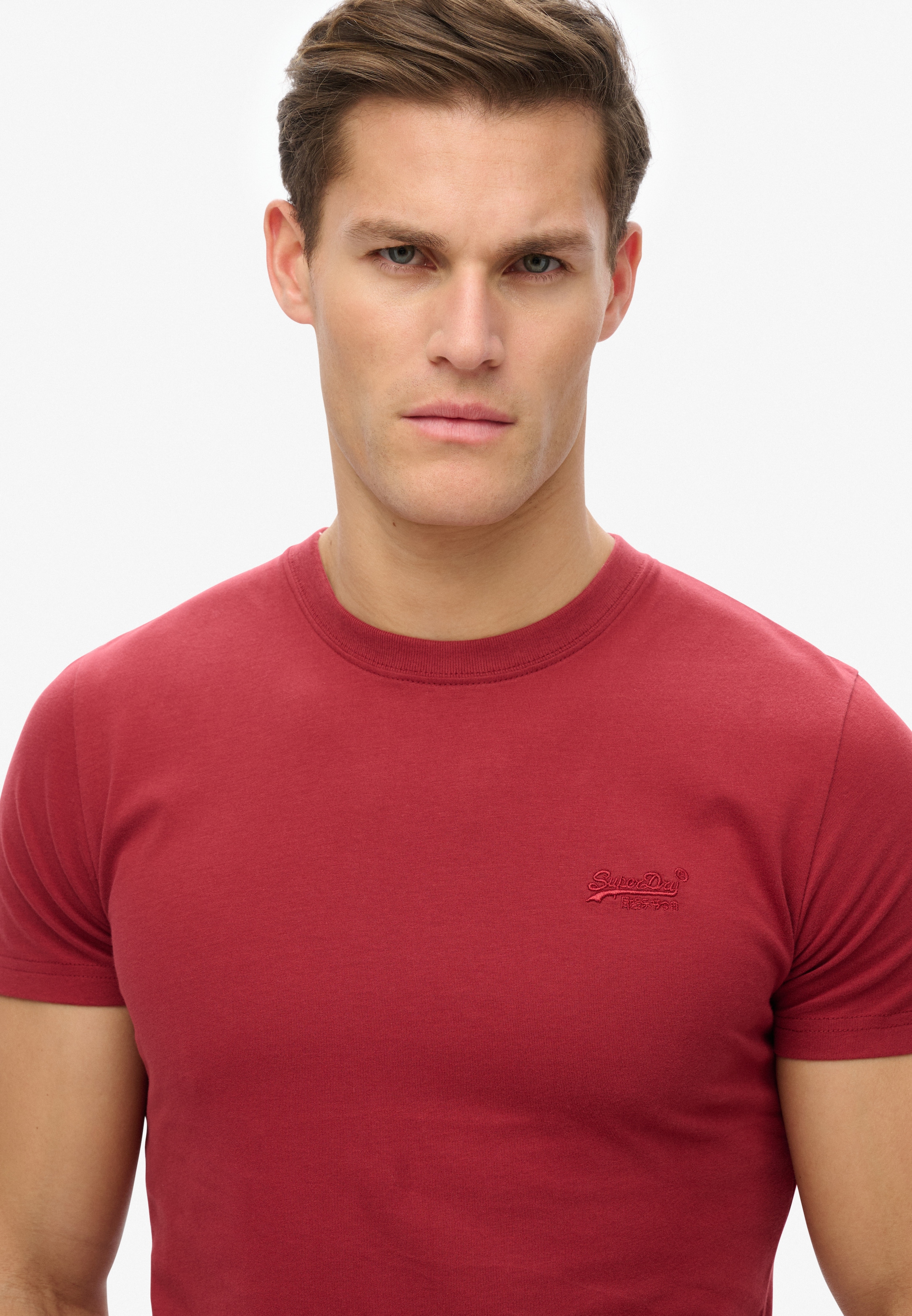 Superdry Rundhalsshirt »ESSENTIAL LOGO EMB TEE«