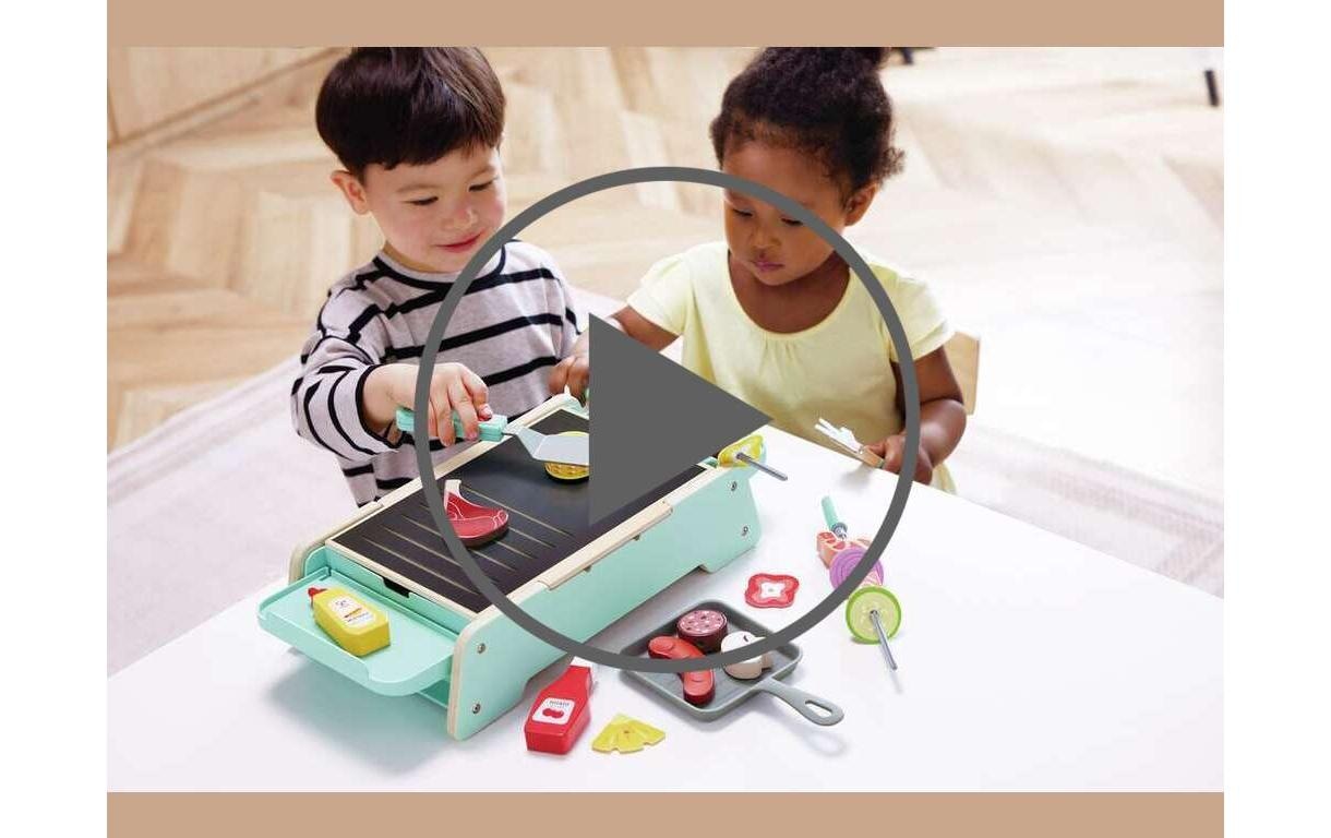 Hape Kinder-Grill »gusseiserner«, (Set)