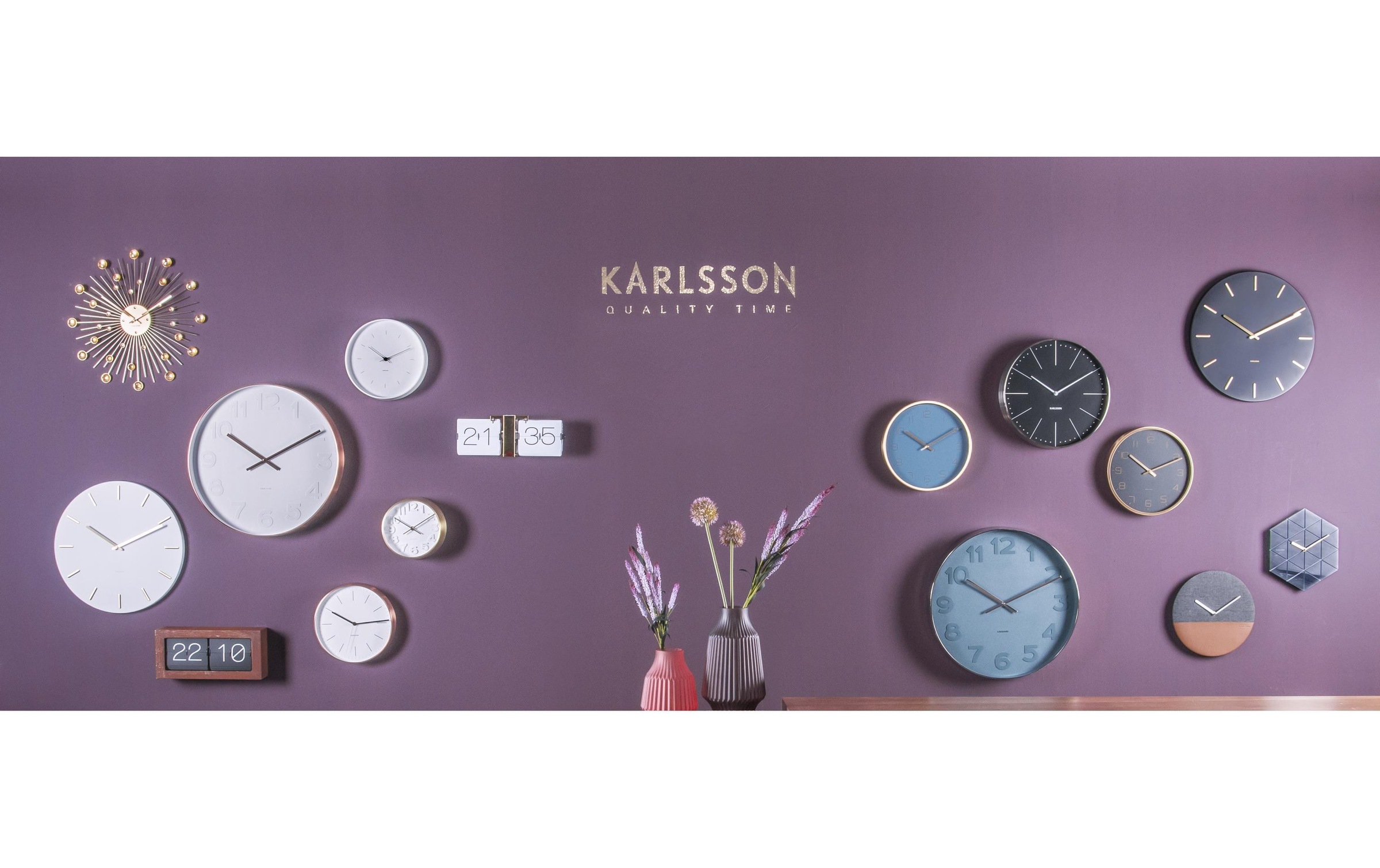 Karlsson Wanduhr »Charm 45 cm«