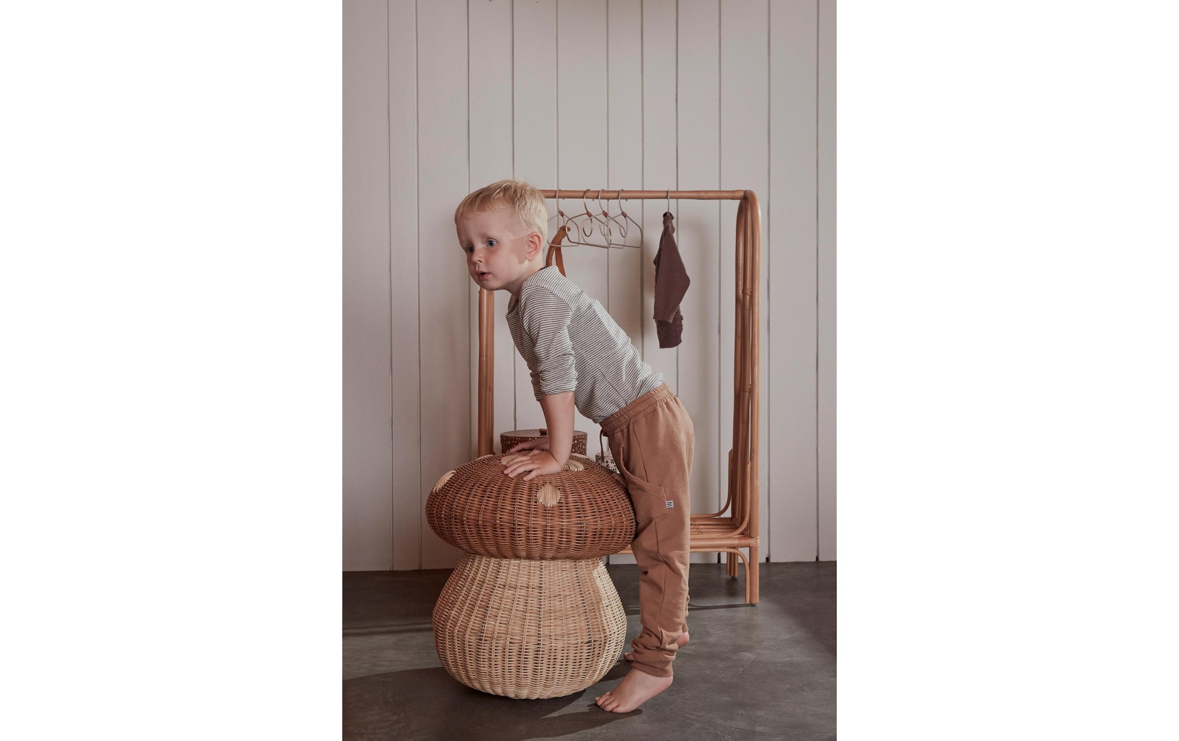 OYOY Spielzeugtruhe »Mushroom 42 x 46 cm«