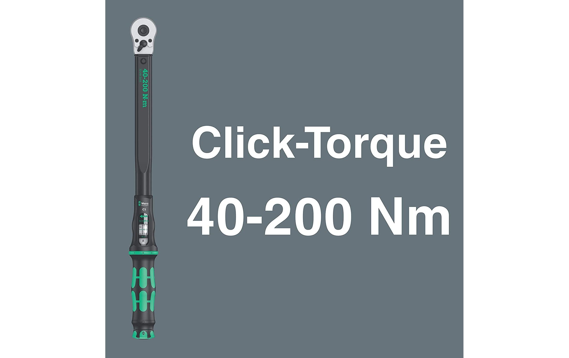 Wera Ratsche »Click-Torque C 3«, (11 St.)