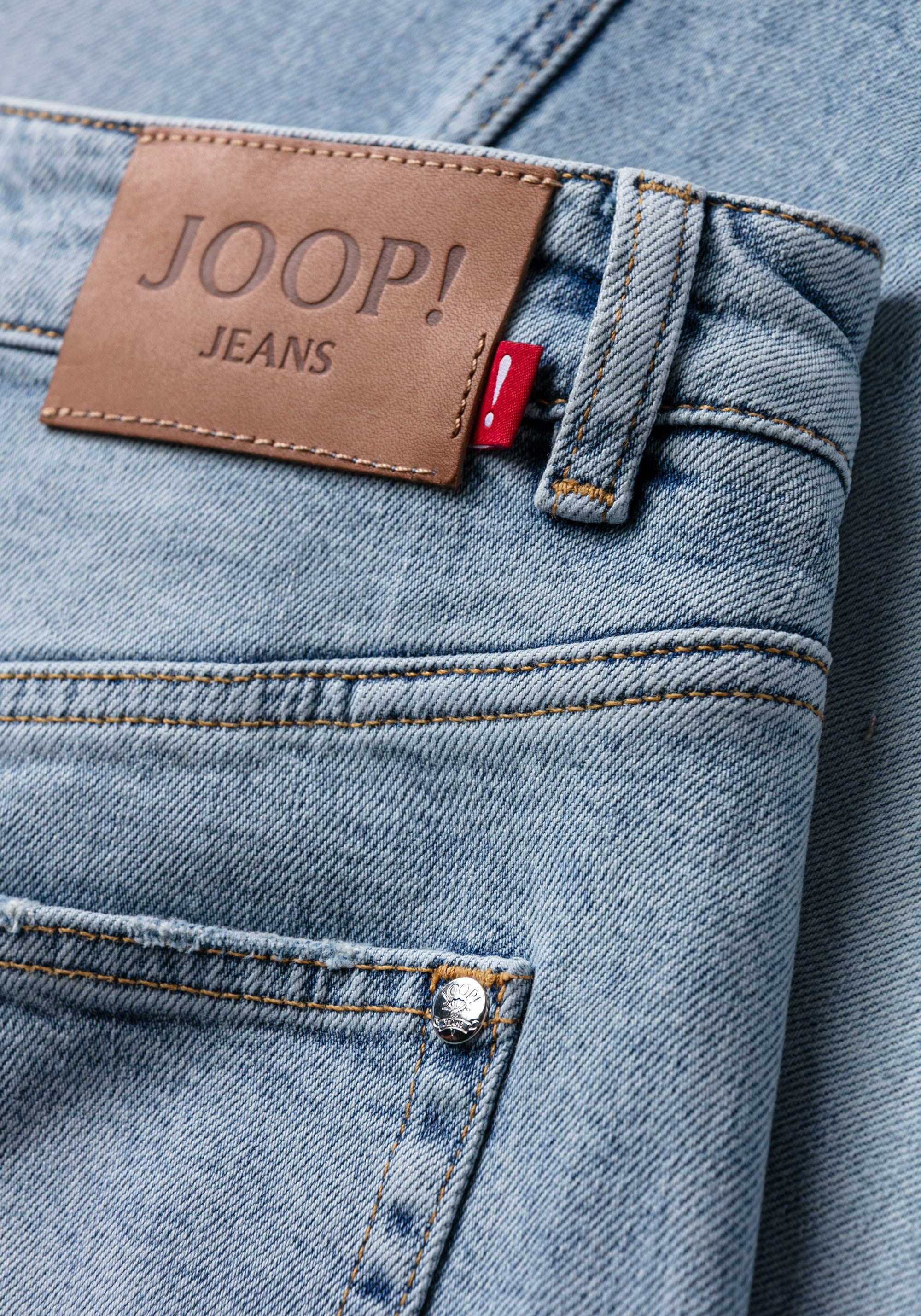 Joop Jeans Jeansrock »Romy«, mit Fransensaum