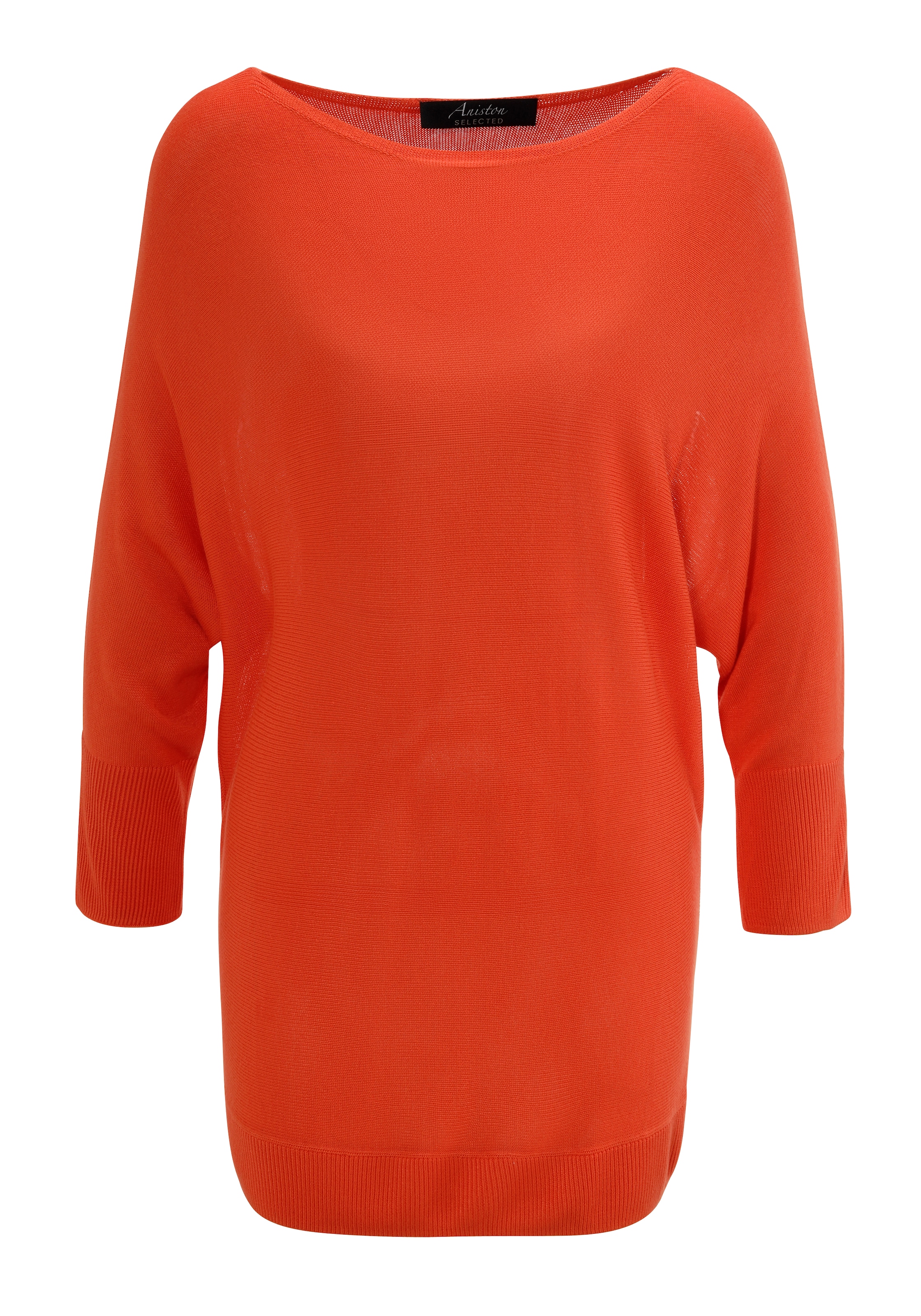 Aniston SELECTED Strickpullover, mit U-Boot-Ausschnitt