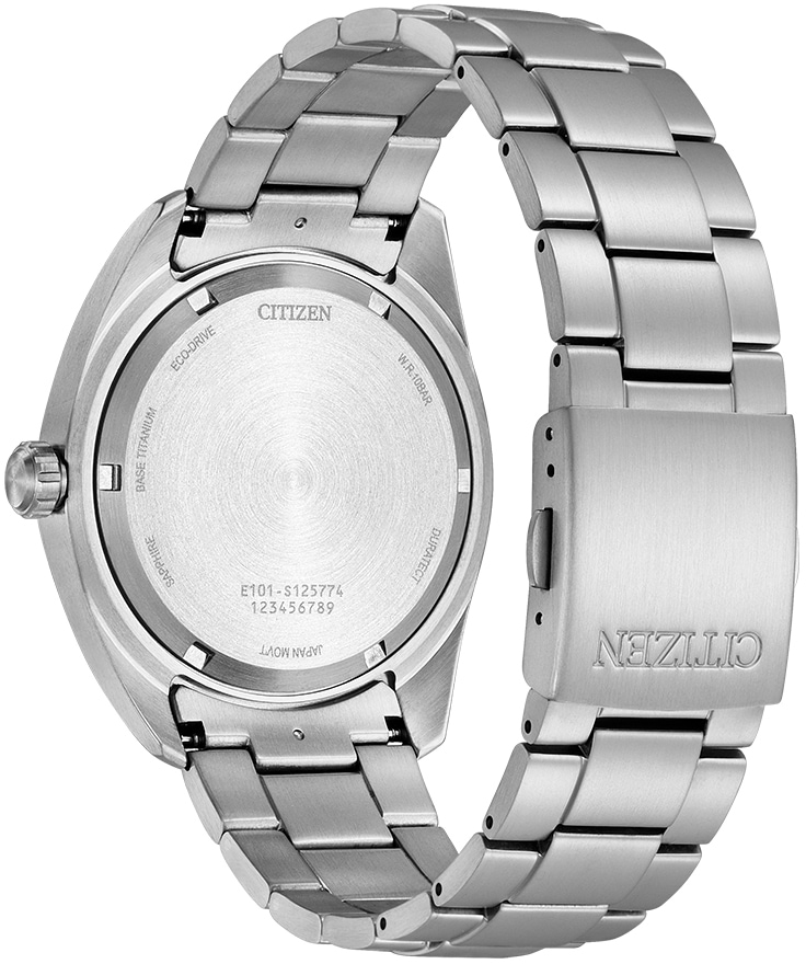 Citizen Solaruhr, Armbanduhr, Herrenuhr, Datum, Titan