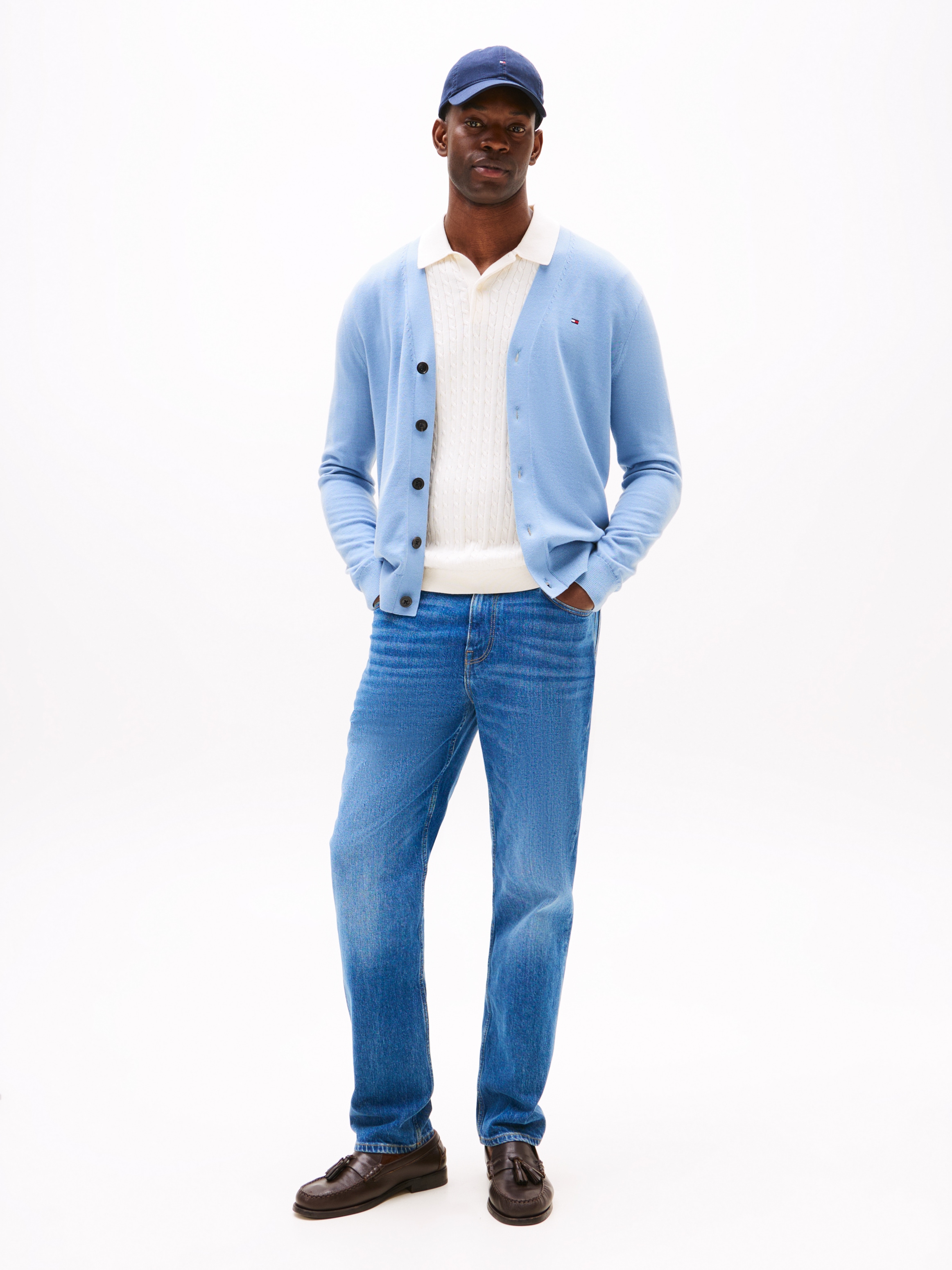 Tommy Hilfiger Strickjacke »ESSENTIAL COTTON CARDIGAN«