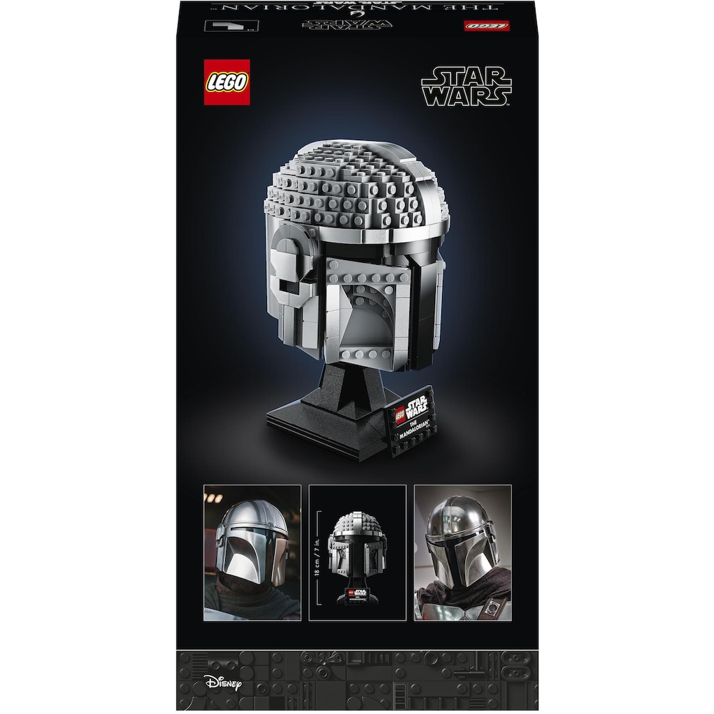 LEGO® Konstruktionsspielsteine »Mandalorianer Helm (75328), LEGO® Star Wars™«, (584 St.)