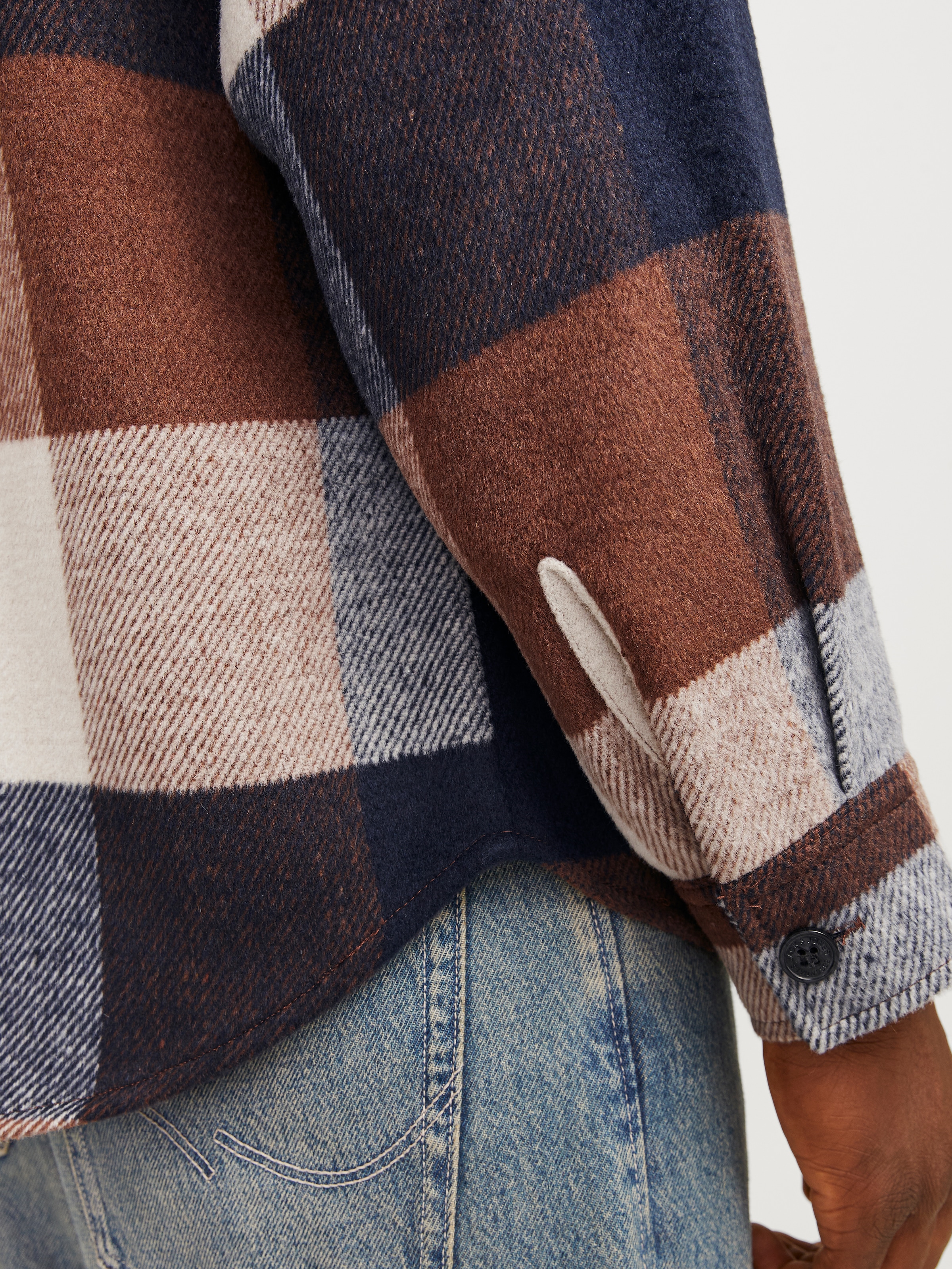 Jack & Jones Langarmhemd »JJEBRADLEY OLLIE OVERSHIRT LS NOOS«, mit Brusttaschen