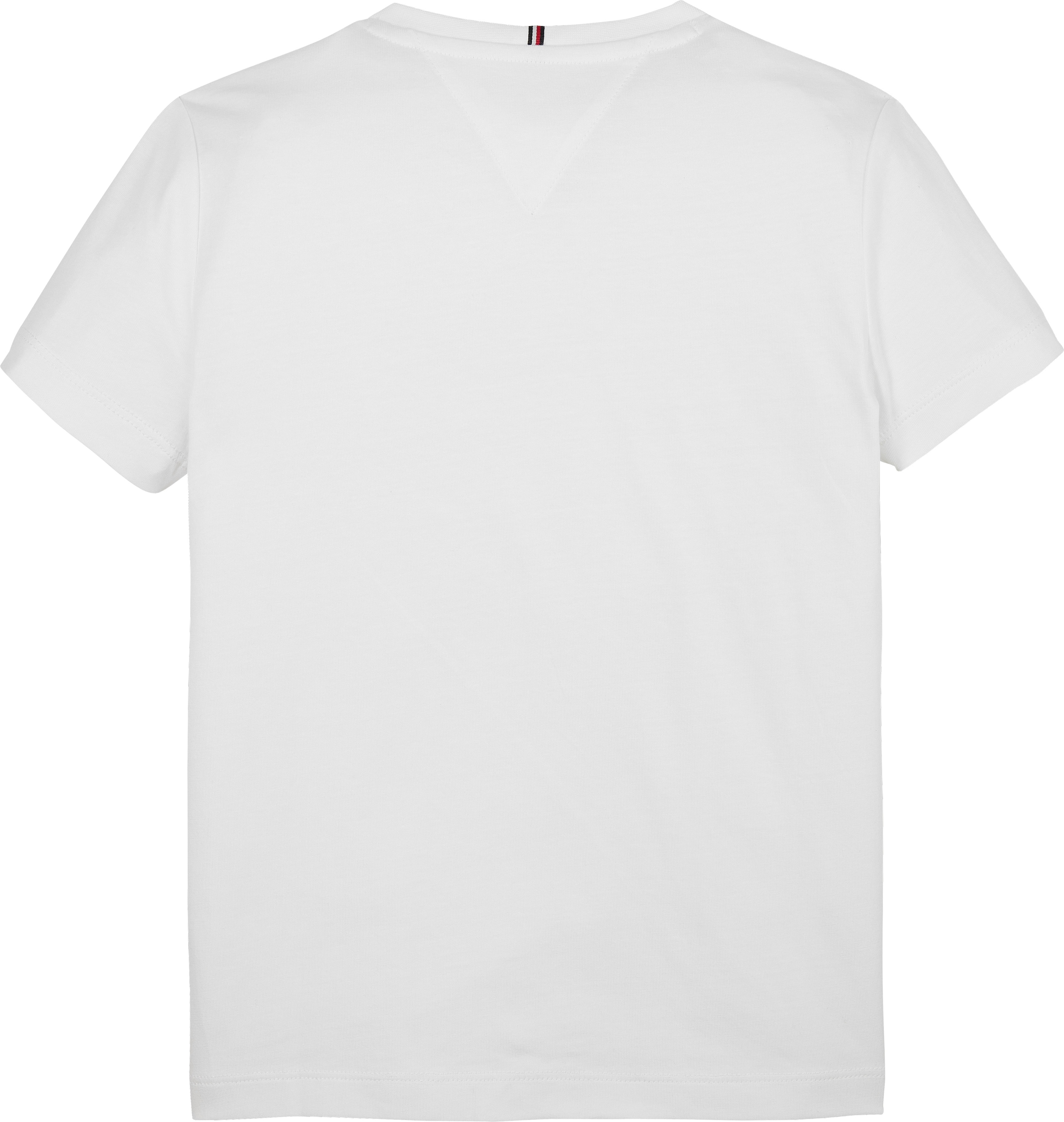 Tommy Hilfiger T-Shirt »TOMMY SCRIPT SEQUINS TEE SS«, für Kinder bis 16 Jahre, mit Pailletten