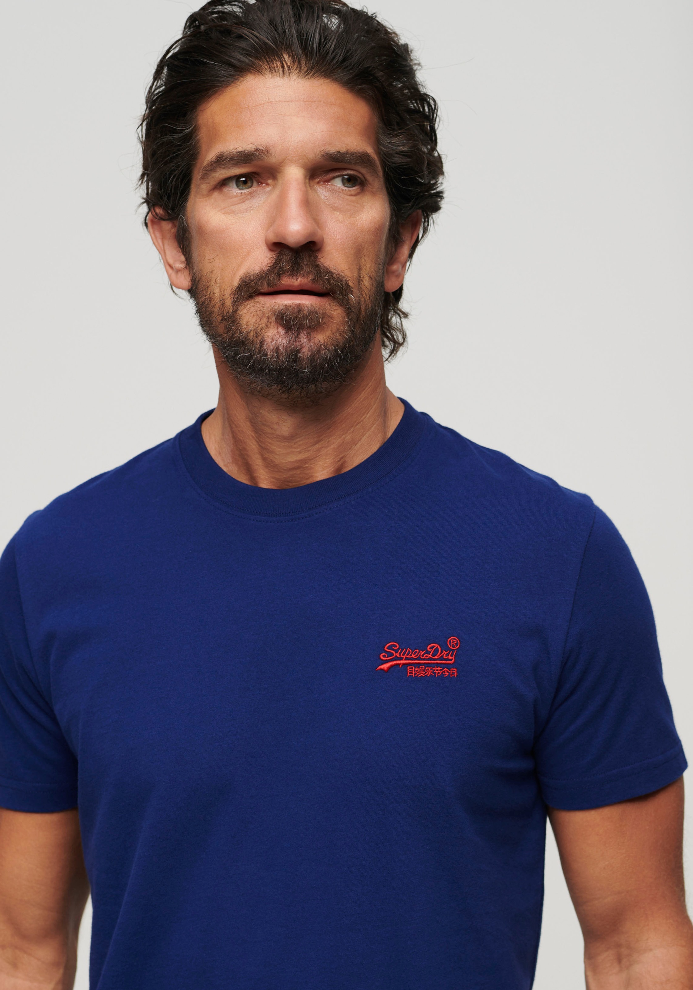 Superdry Rundhalsshirt »ESSENTIAL LOGO EMB TEE«