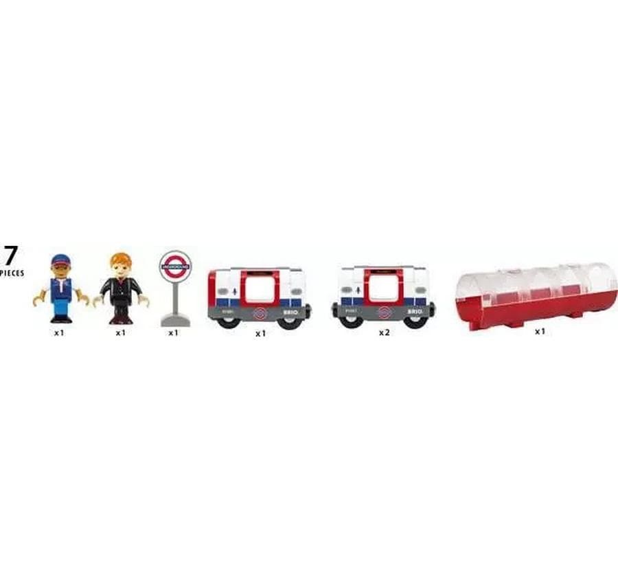 BRIO® Spielzeug-Zug »World London Underground Trains«
