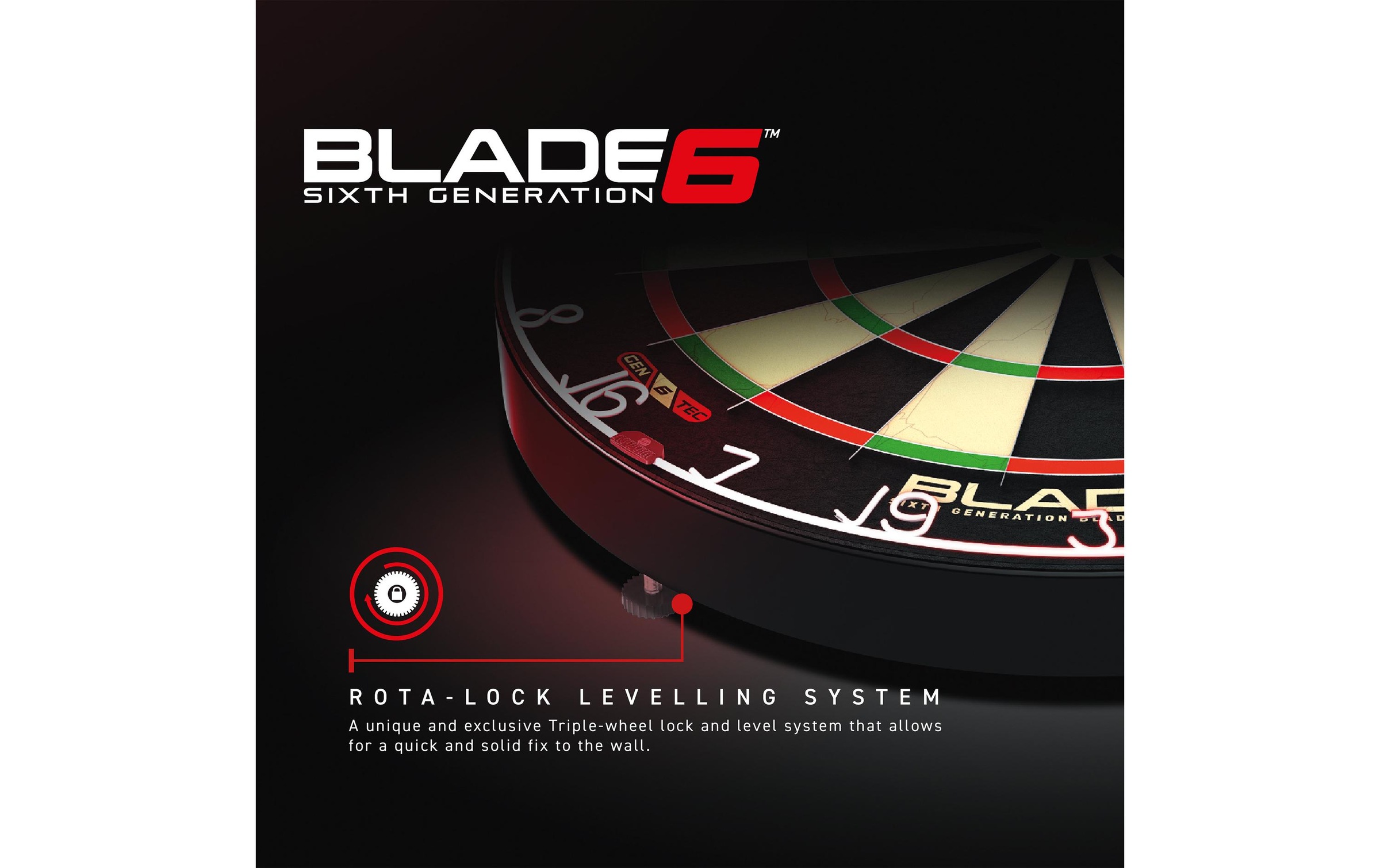 Winmau Dartscheibe »Blade 6«