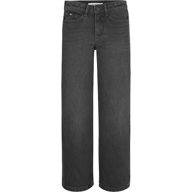✵ Calvin Klein Jeans Stretch-Jeans »WIDE LEG WASHED BLACK« günstig kaufen |  Jelmoli-Versand
