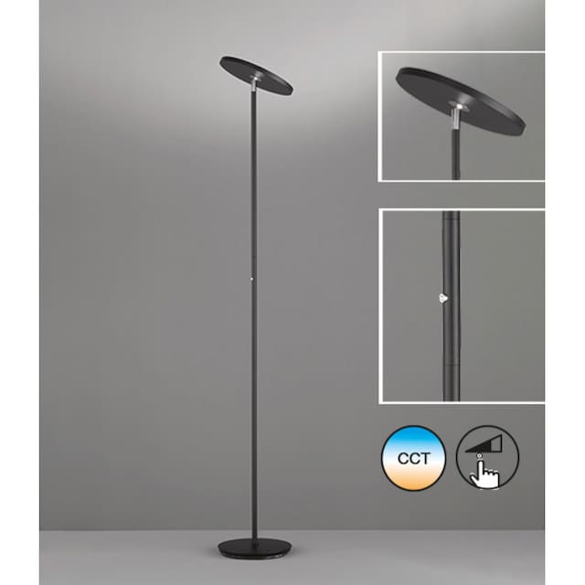 FHL easy! LED Stehlampe »Fabi«, 1 flammig-flammig, Dimmbar, CCT Steuerung |  Jelmoli-Versand Online Shop