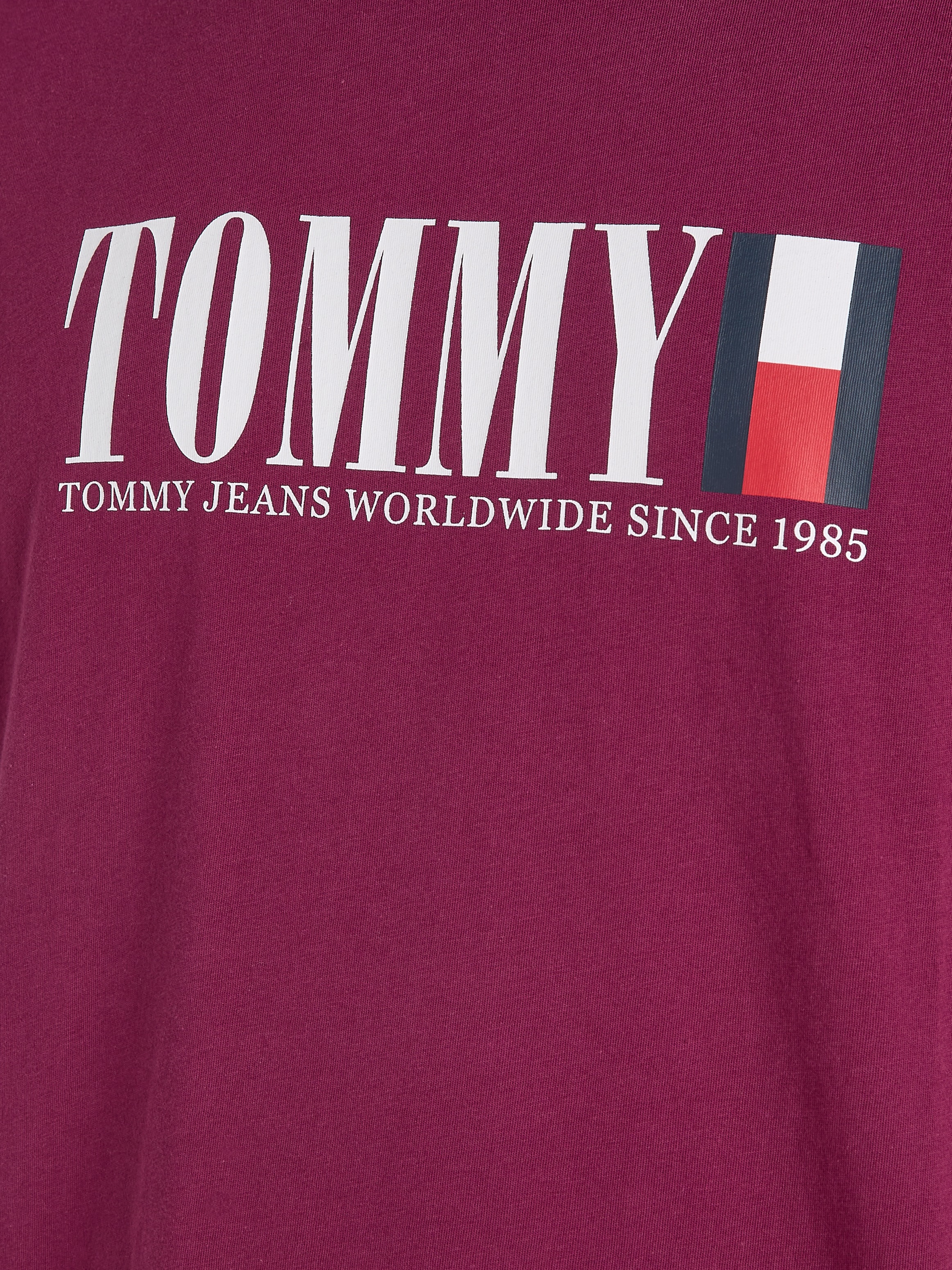 Tommy Jeans T-Shirt »TJM REG TOMMY DNA FLAG TEE EXT«, mit Logoprint