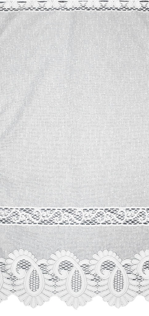 HOME WOHNIDEEN Scheibengardine »LEONORA«, (1 St.), Scheibengardine Jacquard fein LEONORA