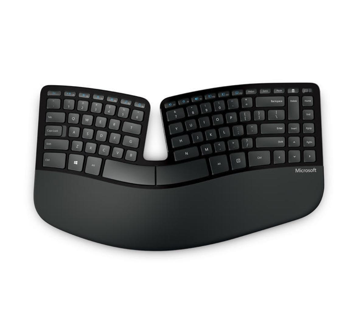 Microsoft PC-Tastatur »Sculpt Ergonomic«, (Ziffernblock-ergonomische Form)