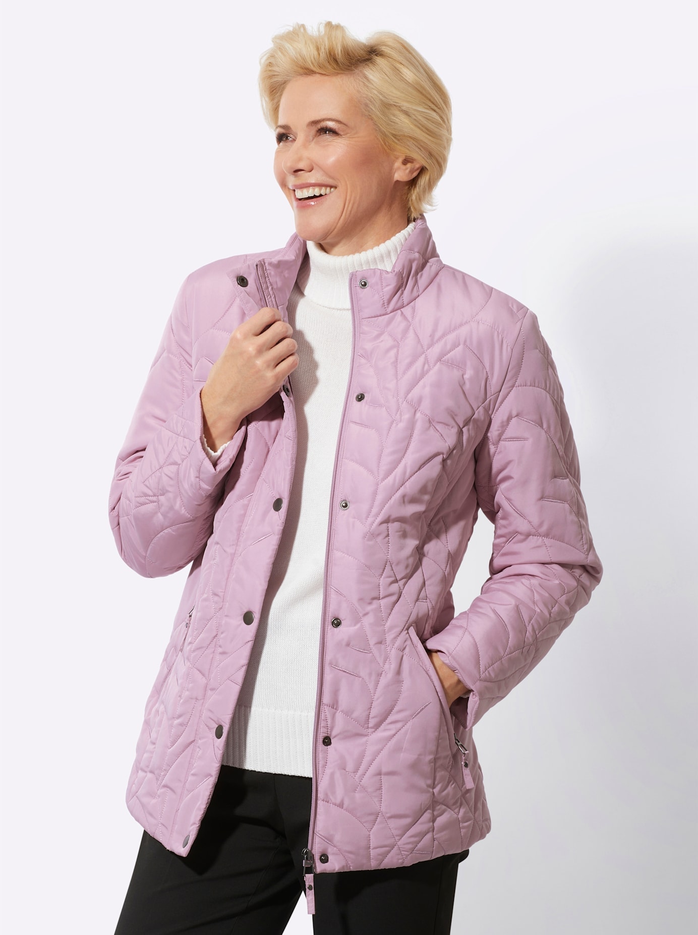 Classic Steppjacke, ohne Kapuze