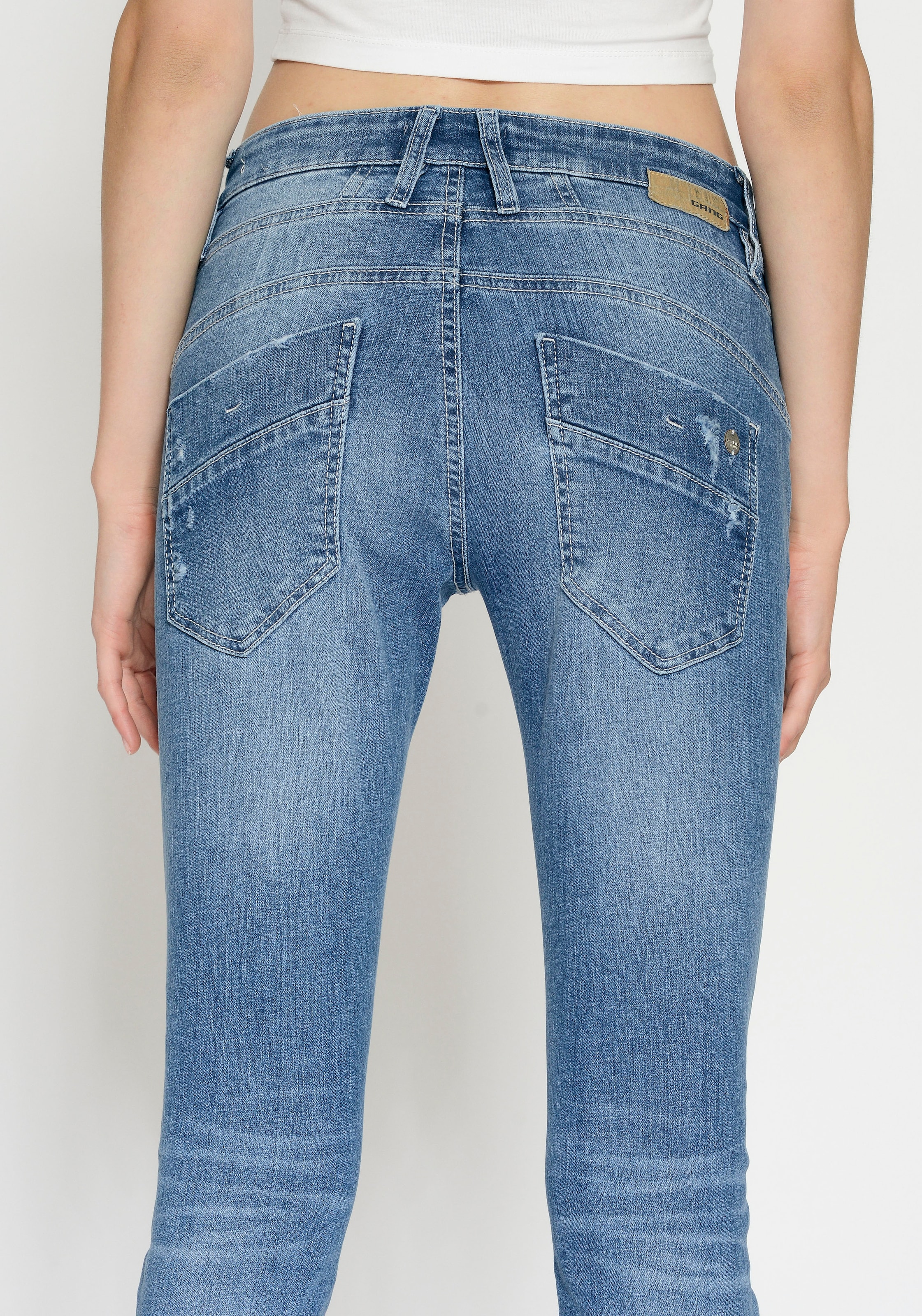 GANG Relax-fit-Jeans »94GERDA«, elastische Denimqualität für hohen Tragekomfort