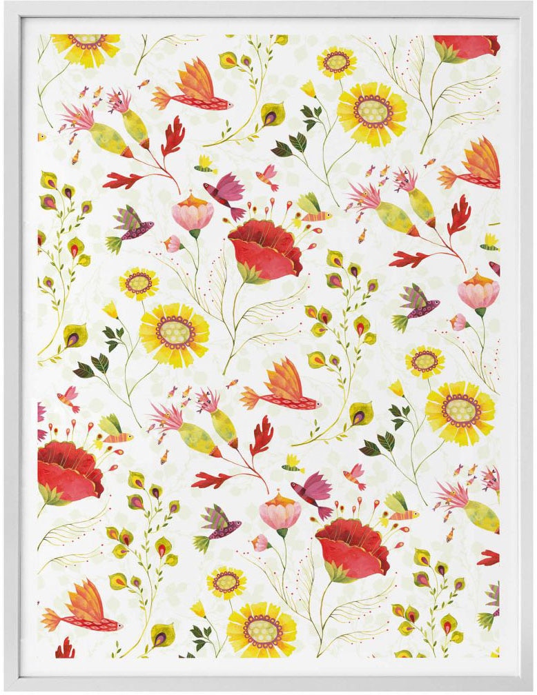 Blumen«, »Märchen Bild, bestellen online St.), Wandbild, (1 Pflanzen, Wandbilder Poster Jelmoli-Versand Florale Wall-Art Poster, | Wandposter